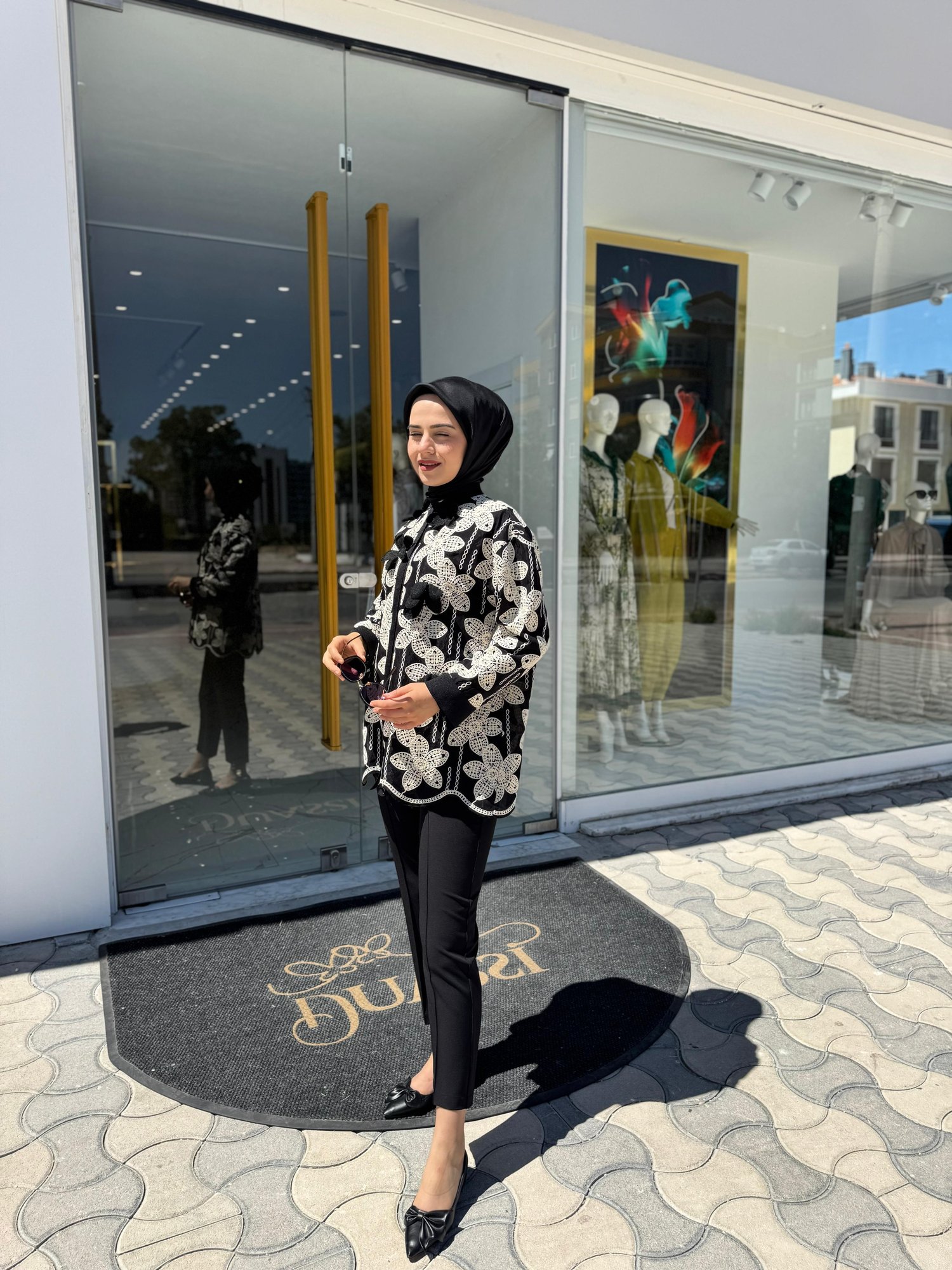 Ghisa 3188 Tunik  - SİYAH