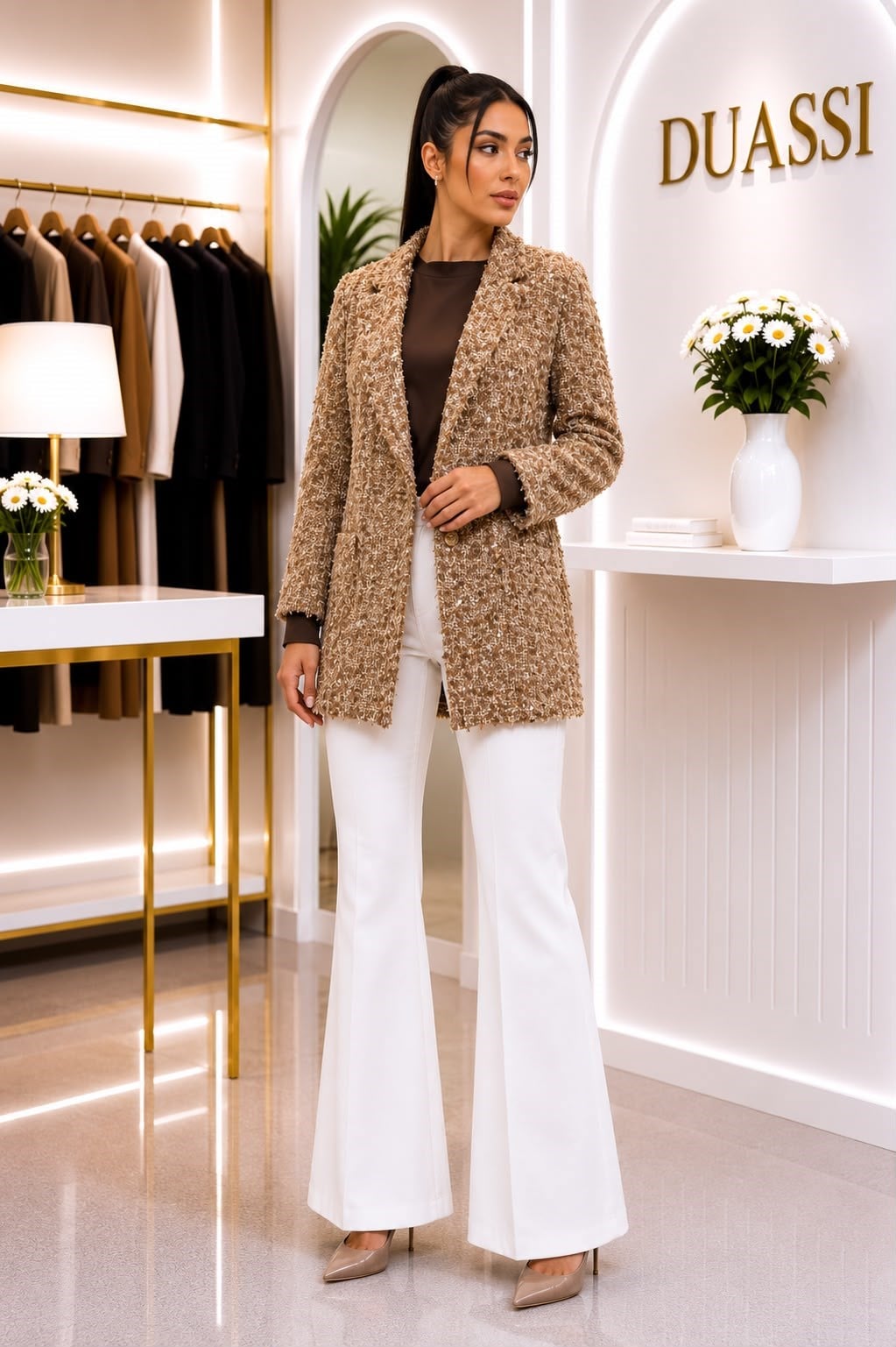 Ghisa 3266 Ceket  - GOLD
