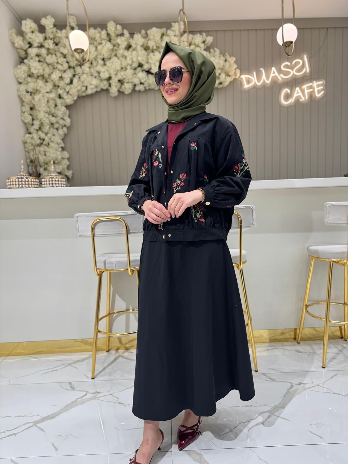 Ghisa 3268 Takım  - Siyah