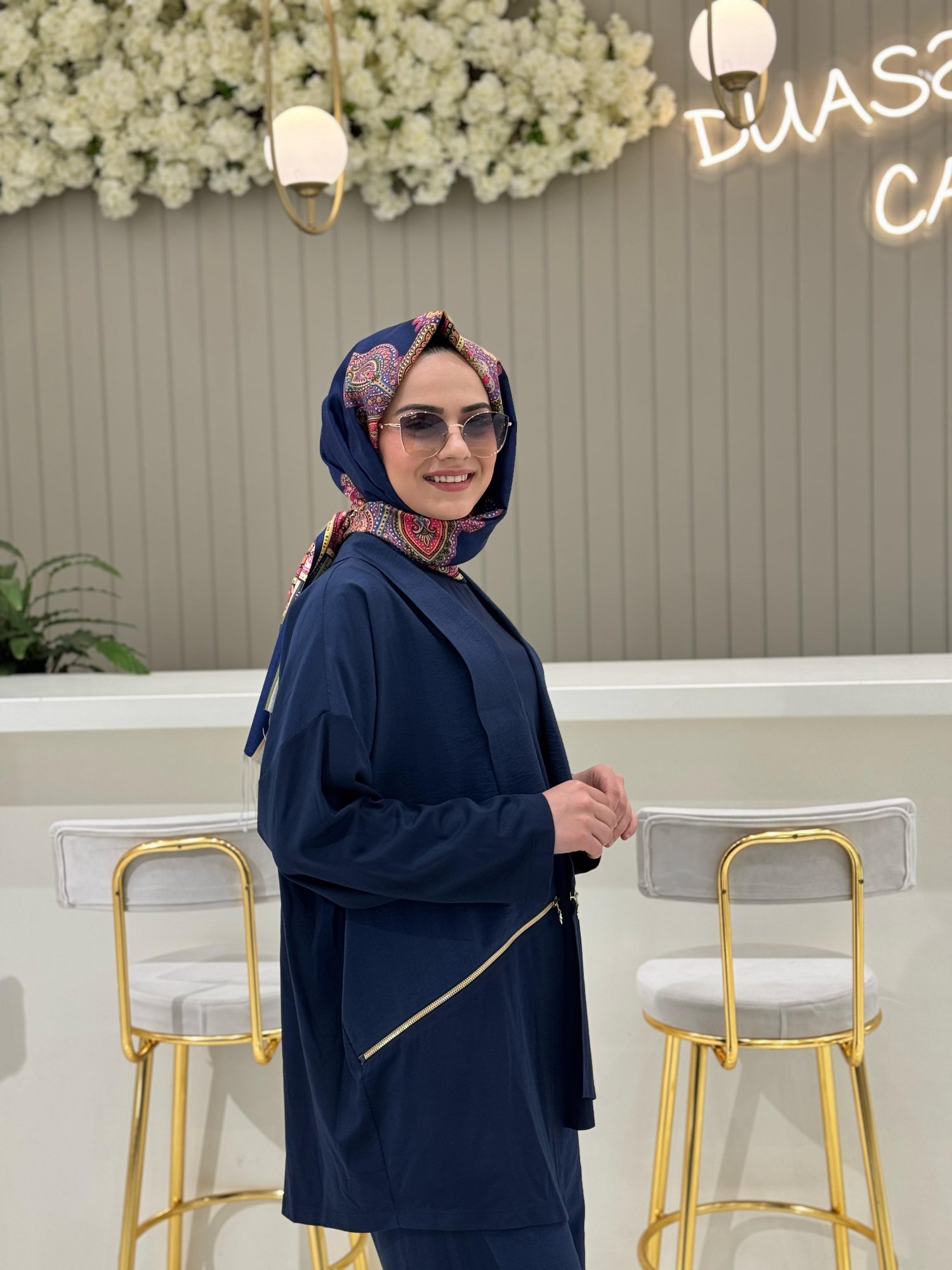 Ghisa 3lü Takım 4867-L - LACİVERT