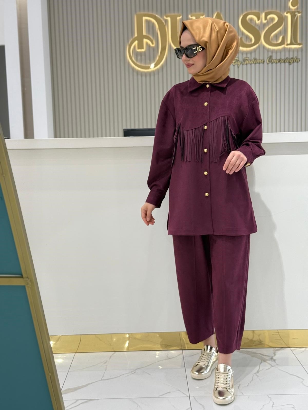 Ghisa 4119 Takım  - Bordo