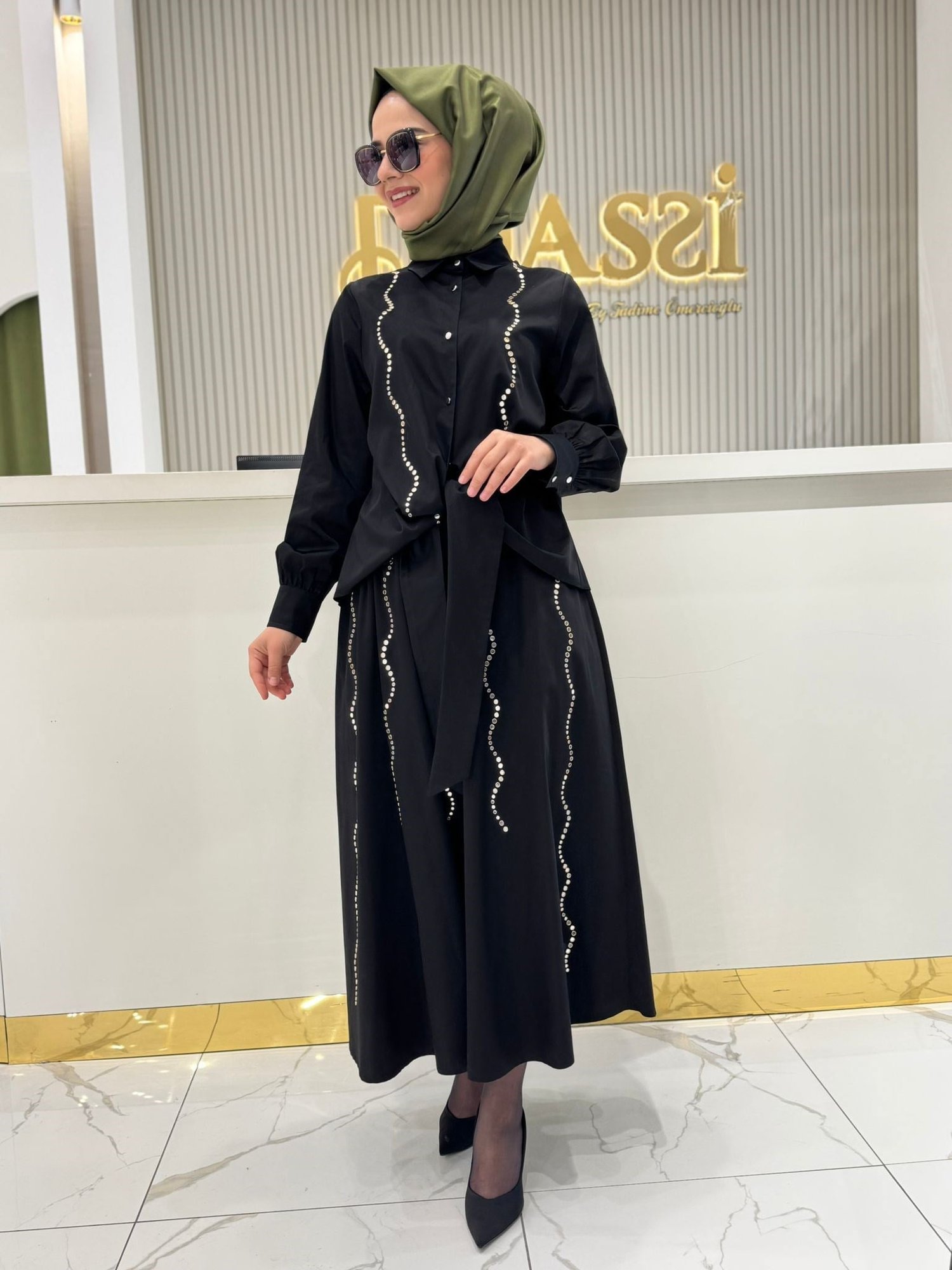 Ghisa 4125 Takım  - Siyah