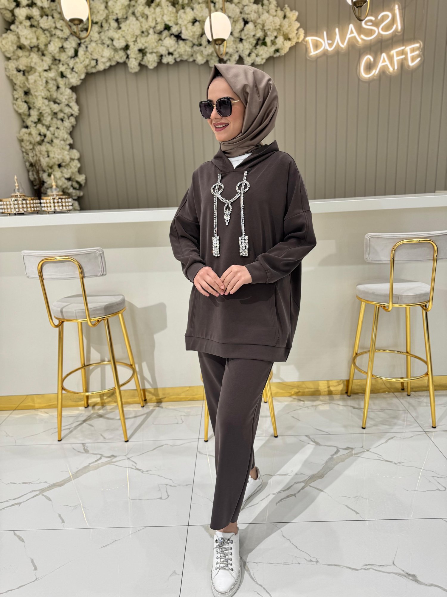 Ghisa 4142 Takım  - KAHVE