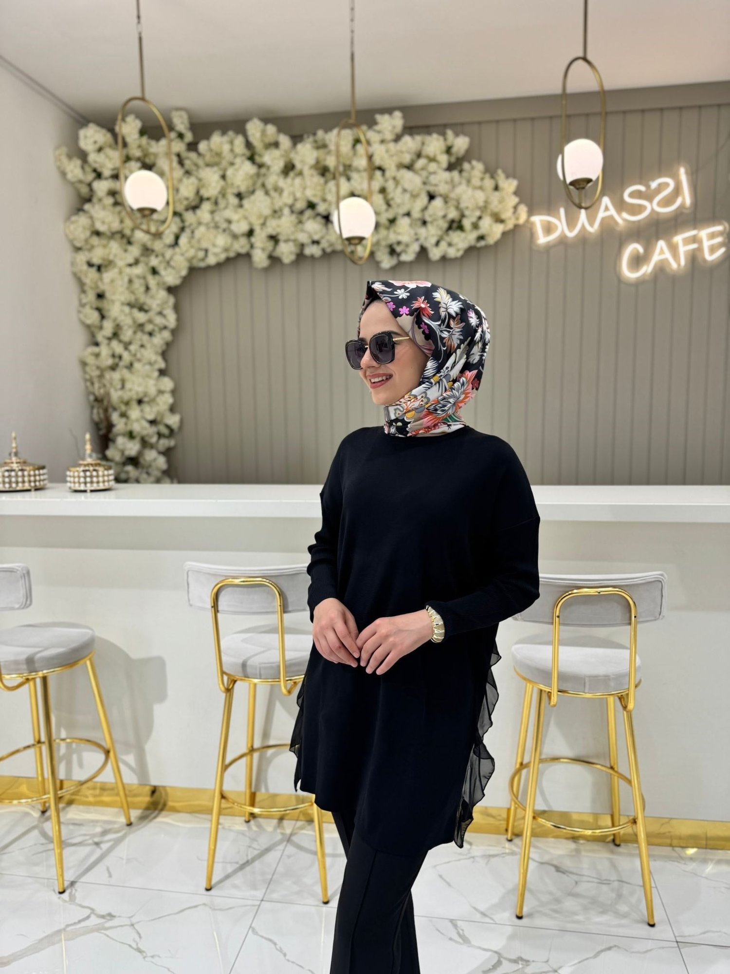 Ghisa 4689 Tunik  - SİYAH