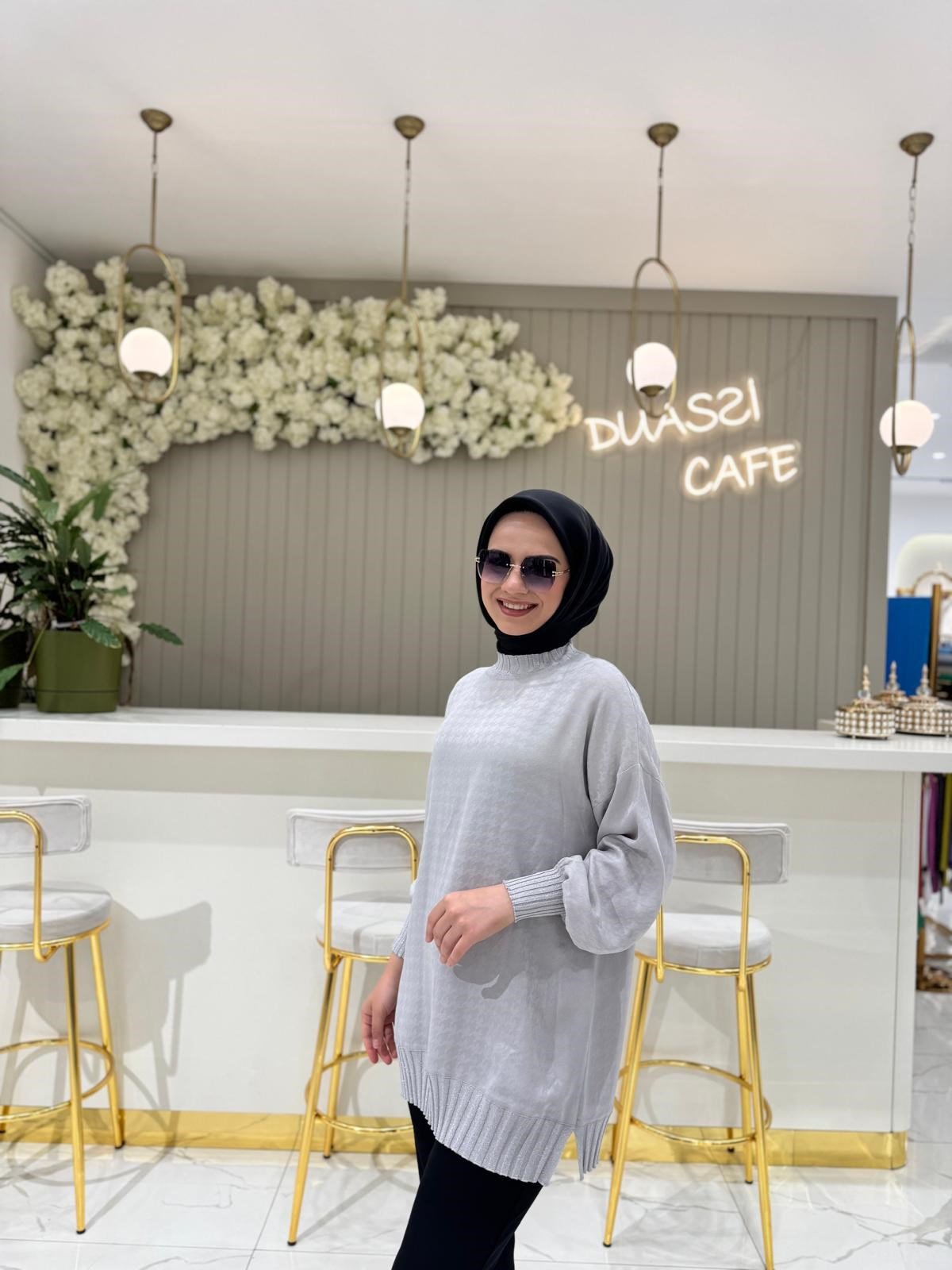 Ghisa 4887 Tunik  - GRİ