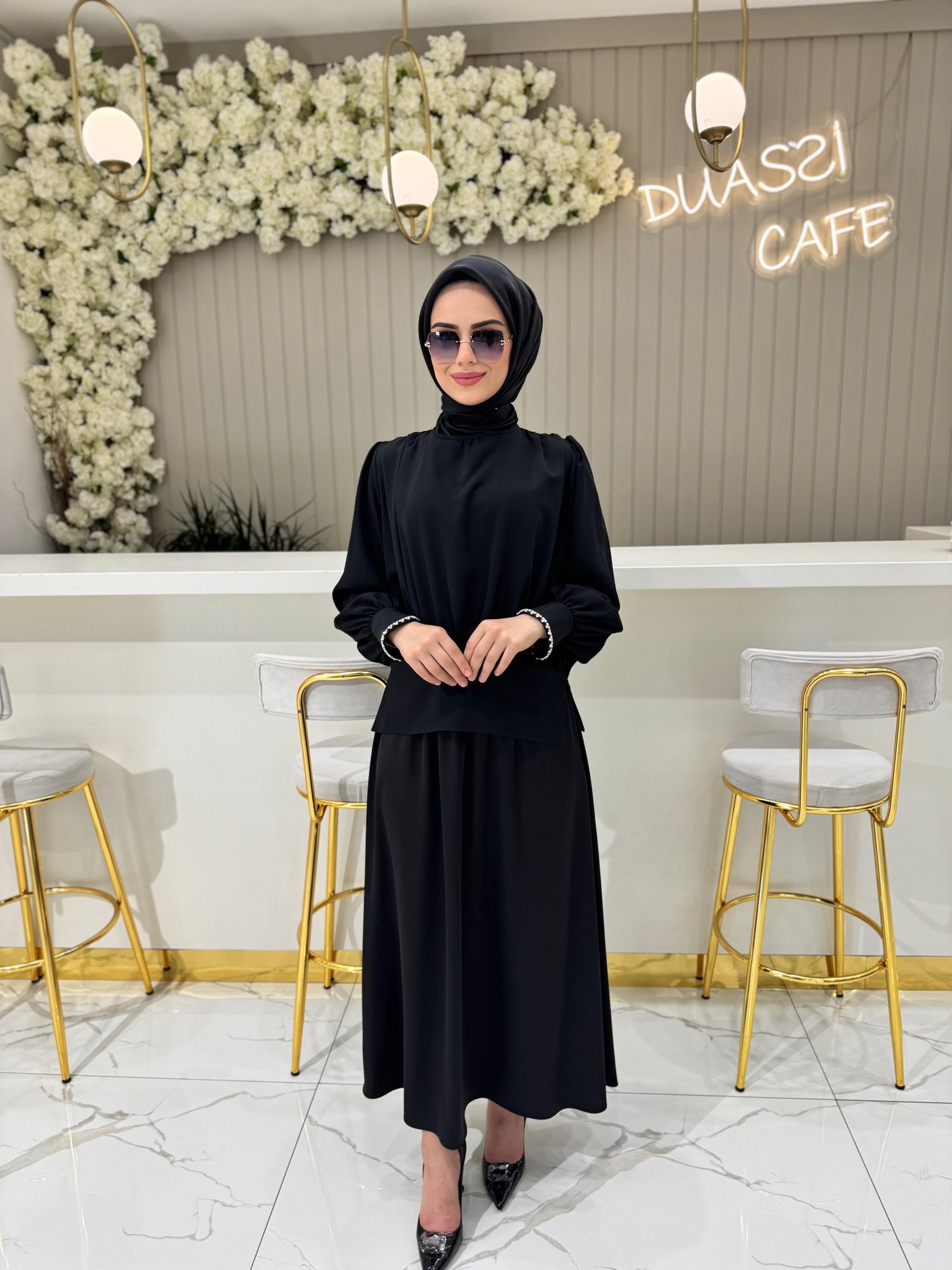 Ghisa 4892 Tunik  - SİYAH