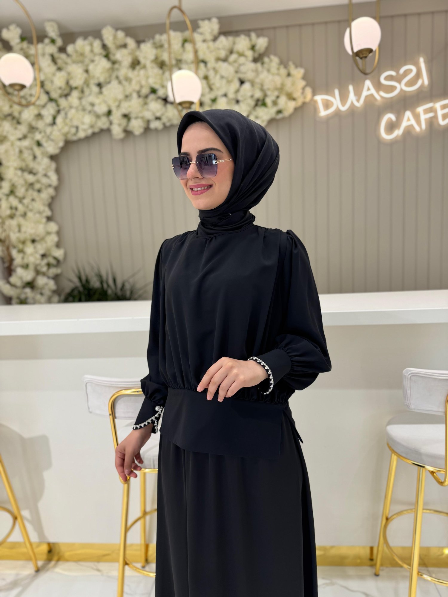 Ghisa 4892 Tunik  - SİYAH