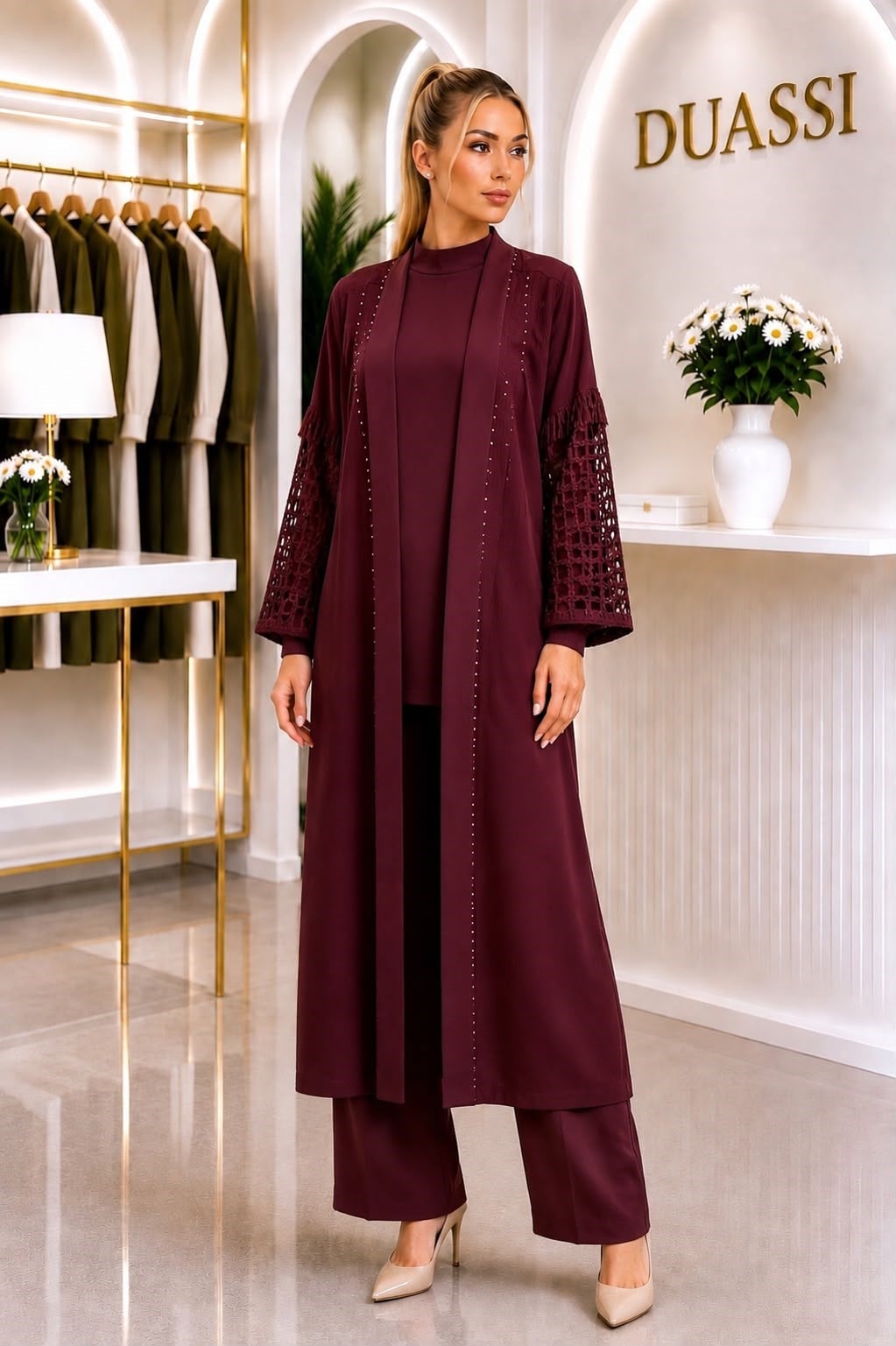 Ghisa 7329 Takım  - BORDO