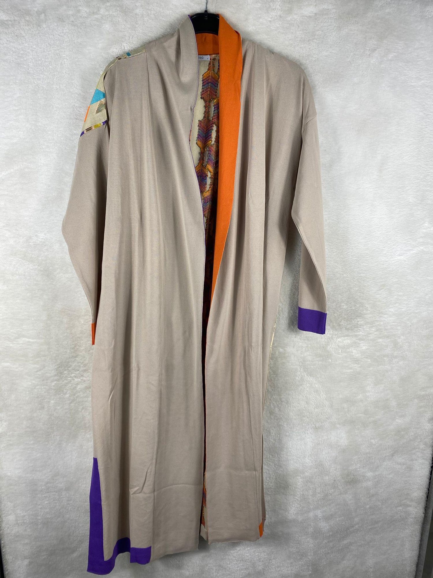 Ghisa Arkası Brokar Hırka 3814 - TAŞ