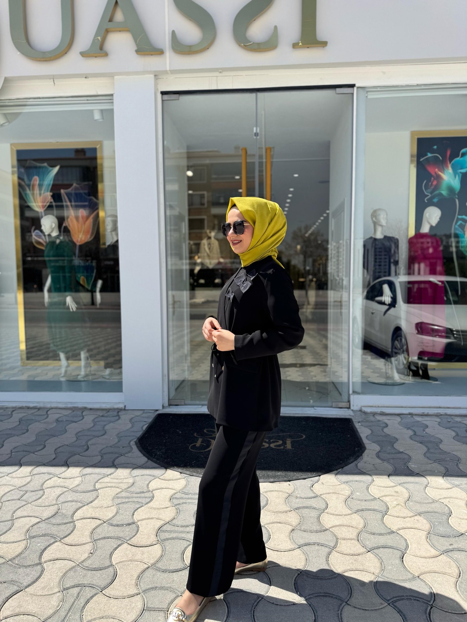 Ghisa Blazer Takım 2675-S - SİYAH