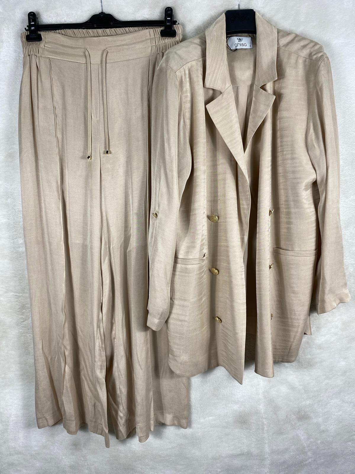 Ghisa Ceket Pantolon Takımı 3595 - TAŞ