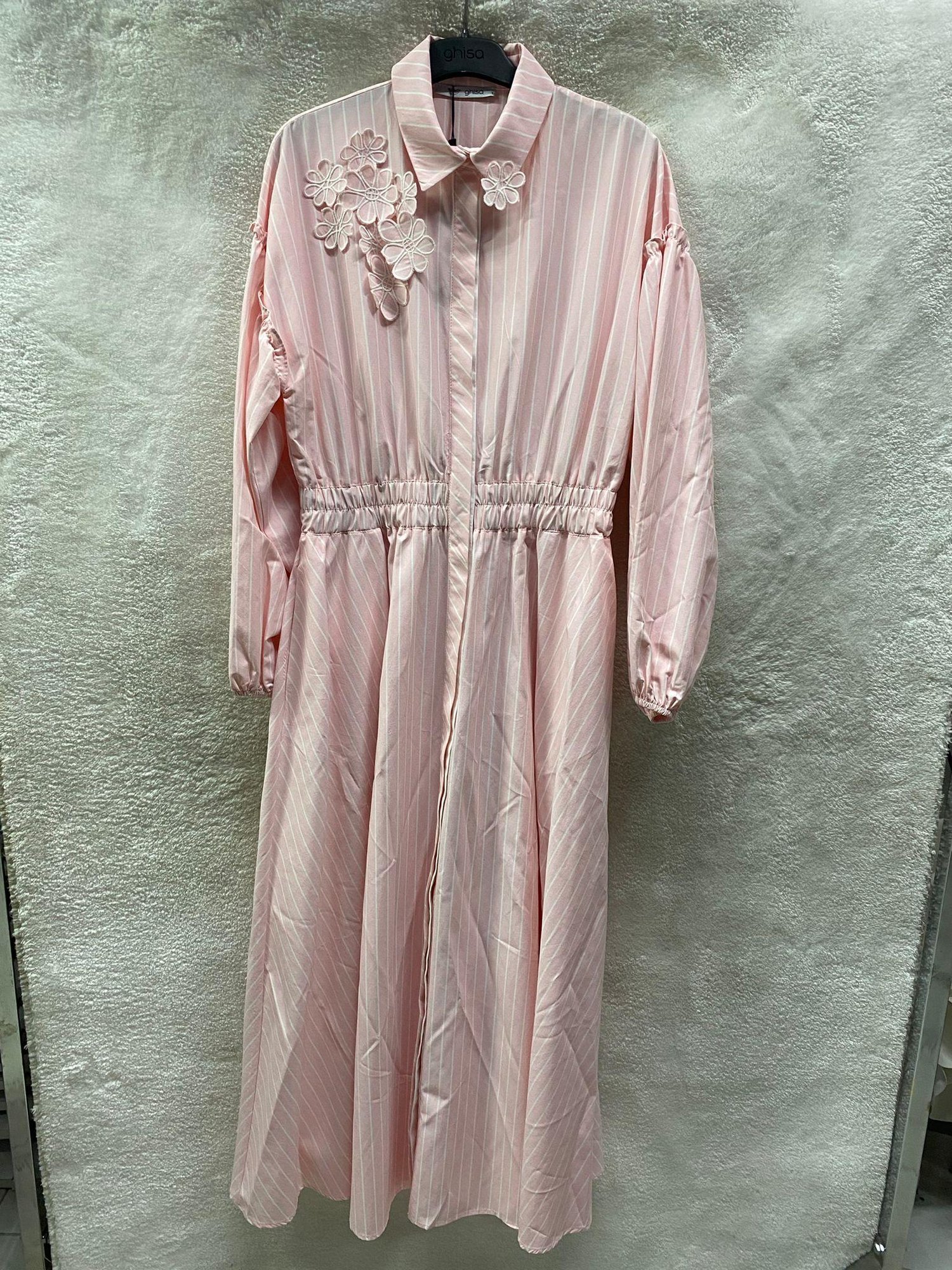 Ghisa Elbise 4739 - PEMBE