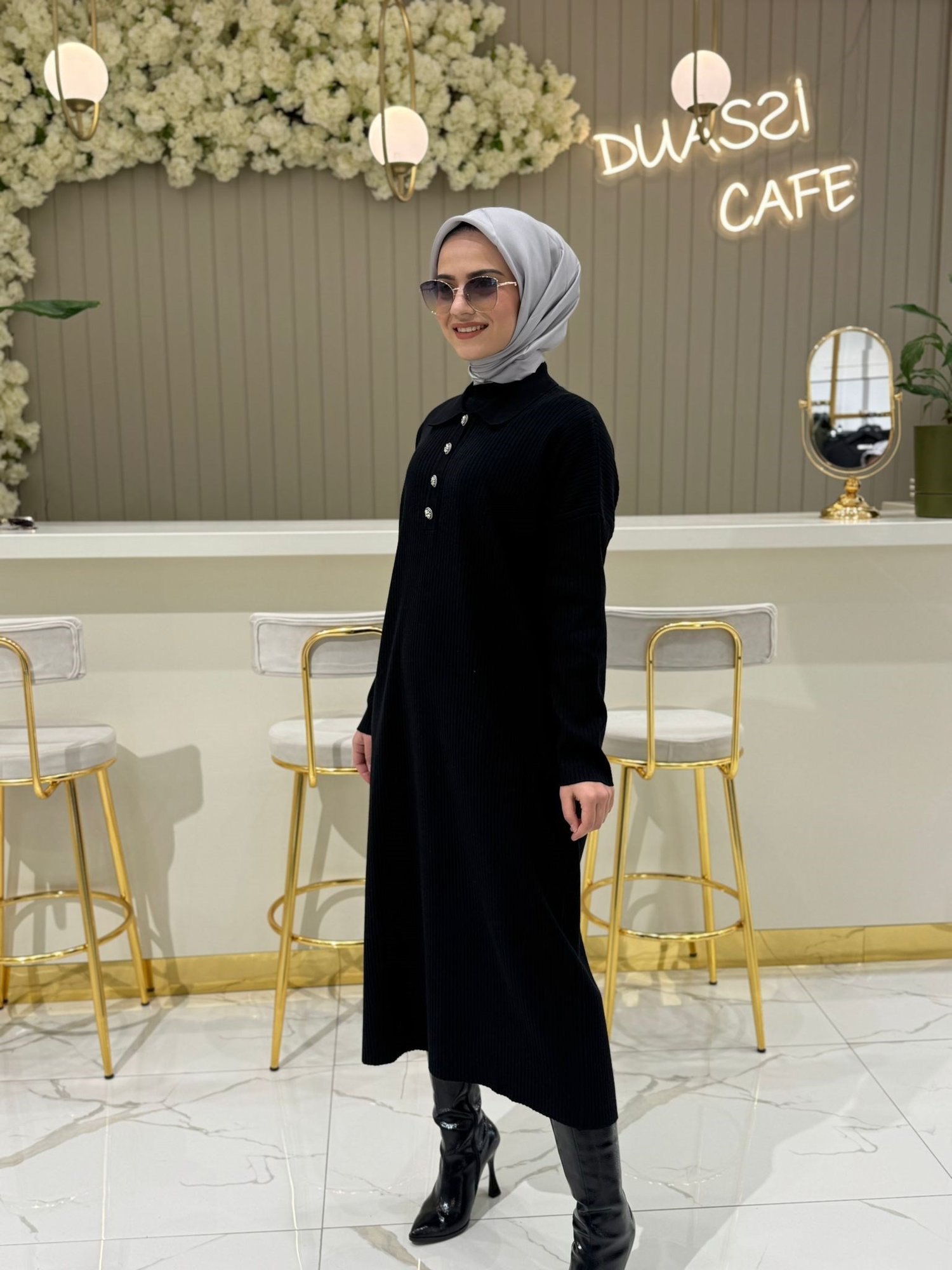 Ghisa Elbise 4828 - SİYAH