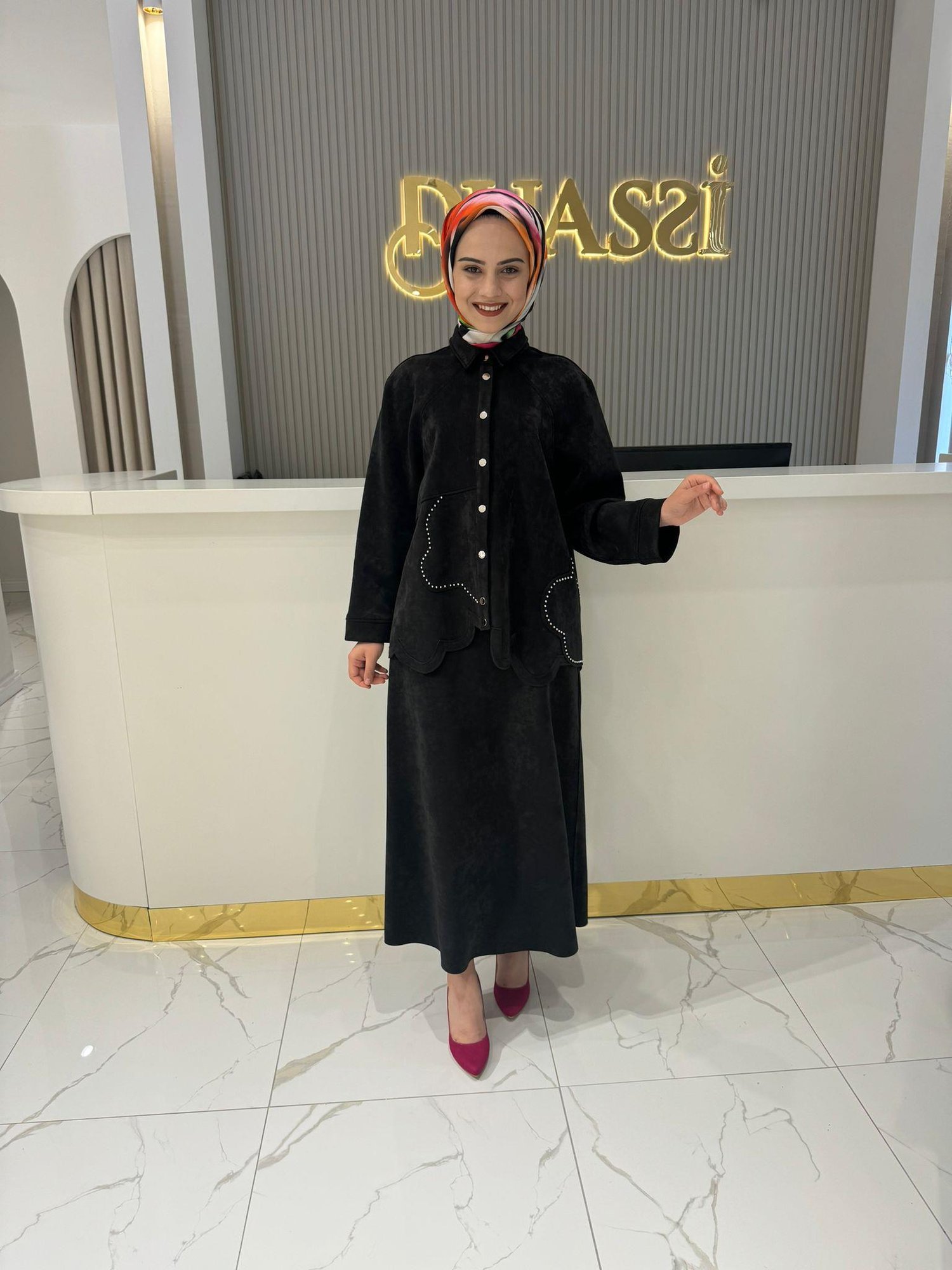 Ghisa Etekli Takım 3917 - SİYAH
