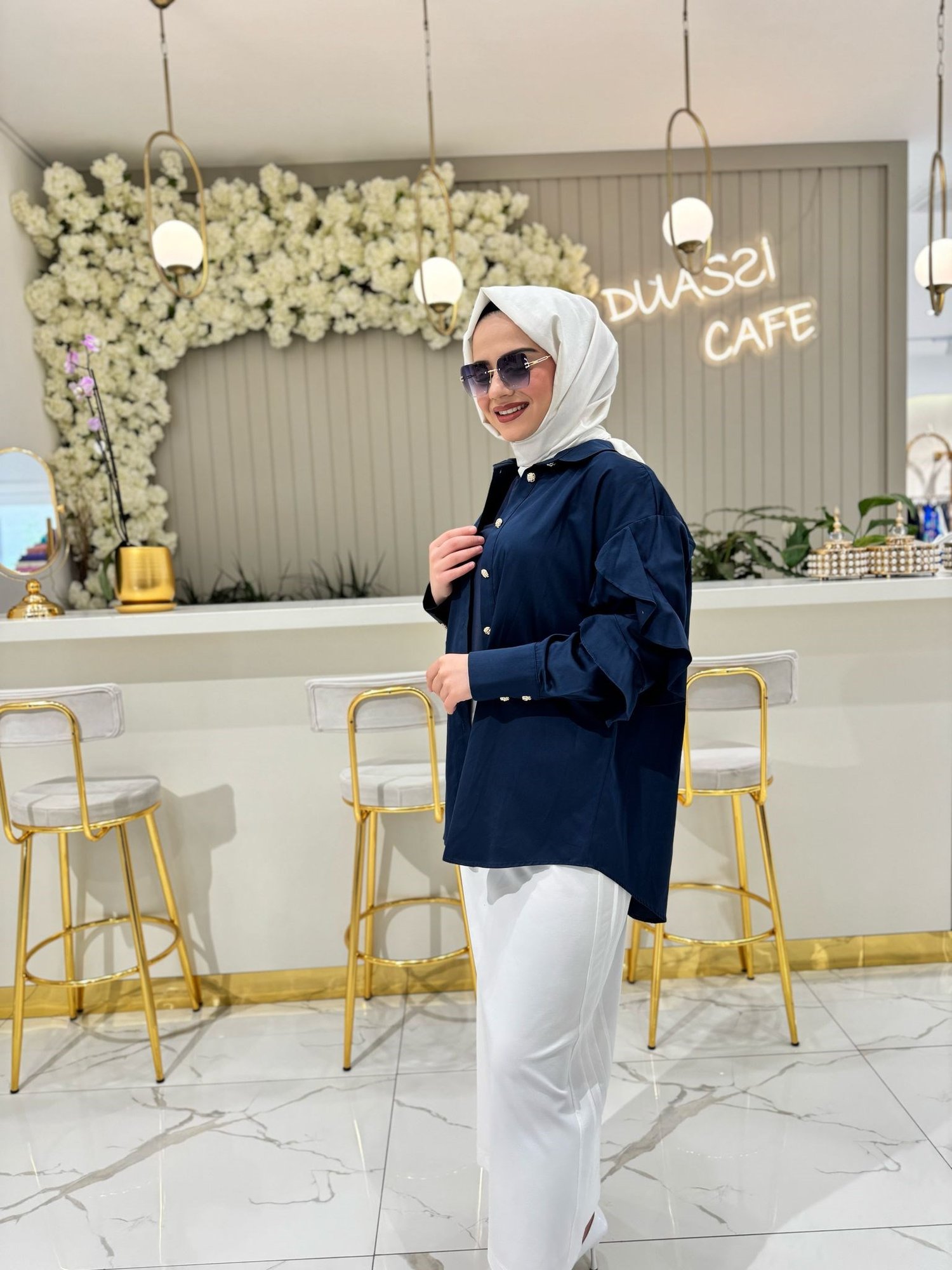 Ghisa Gömlek 4986-L - LACİVERT