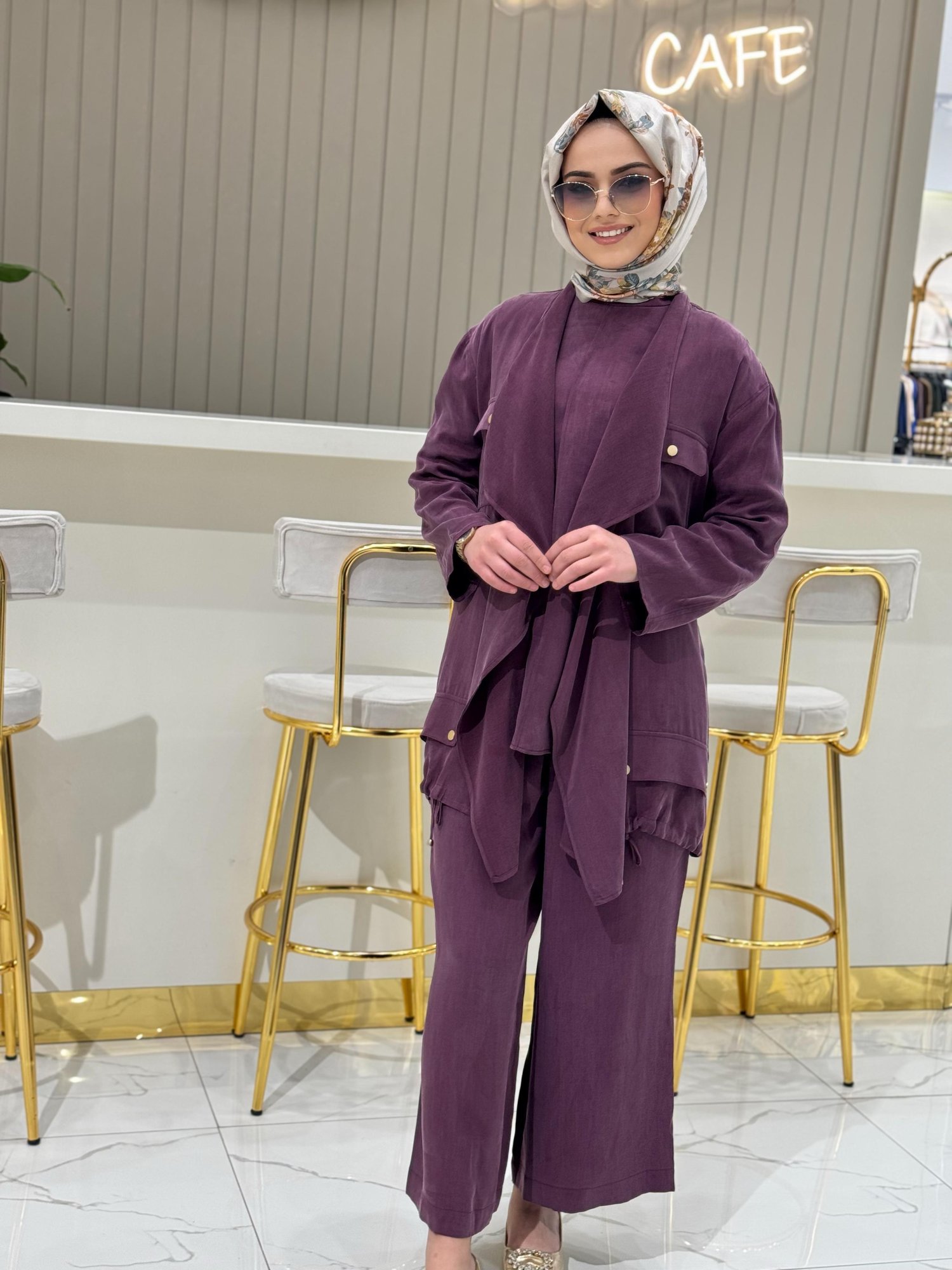 Ghisa İpek 3\lü Takım 3930 - BORDO