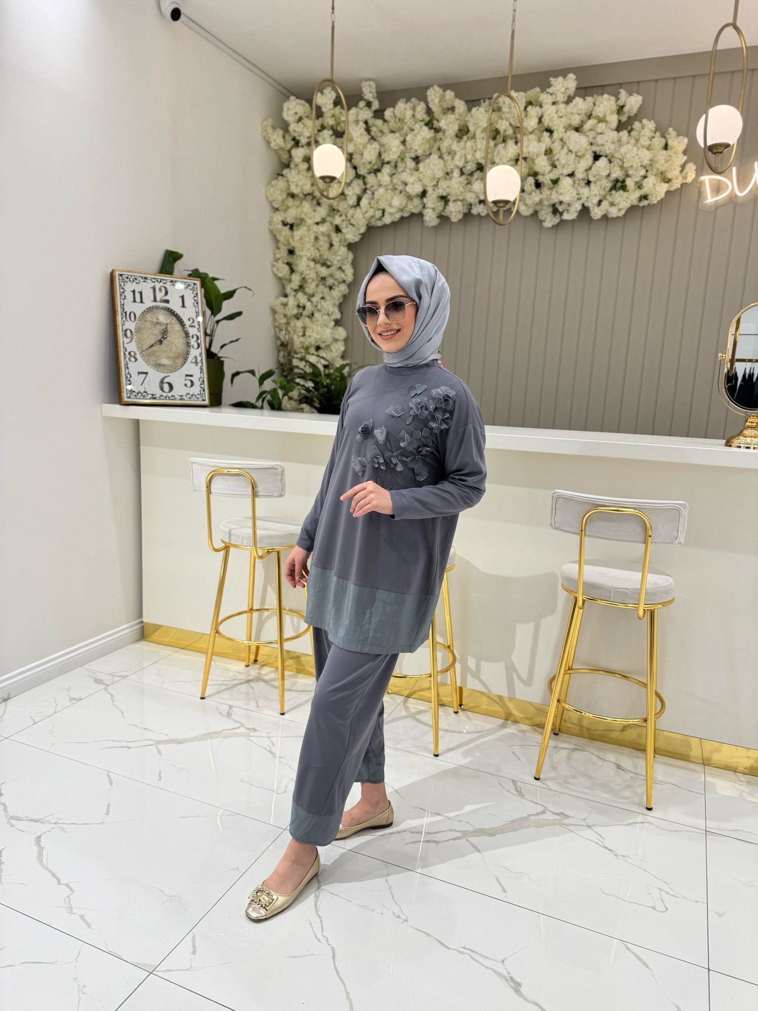 Ghisa Kalpli Takım 4859-G - GRİ