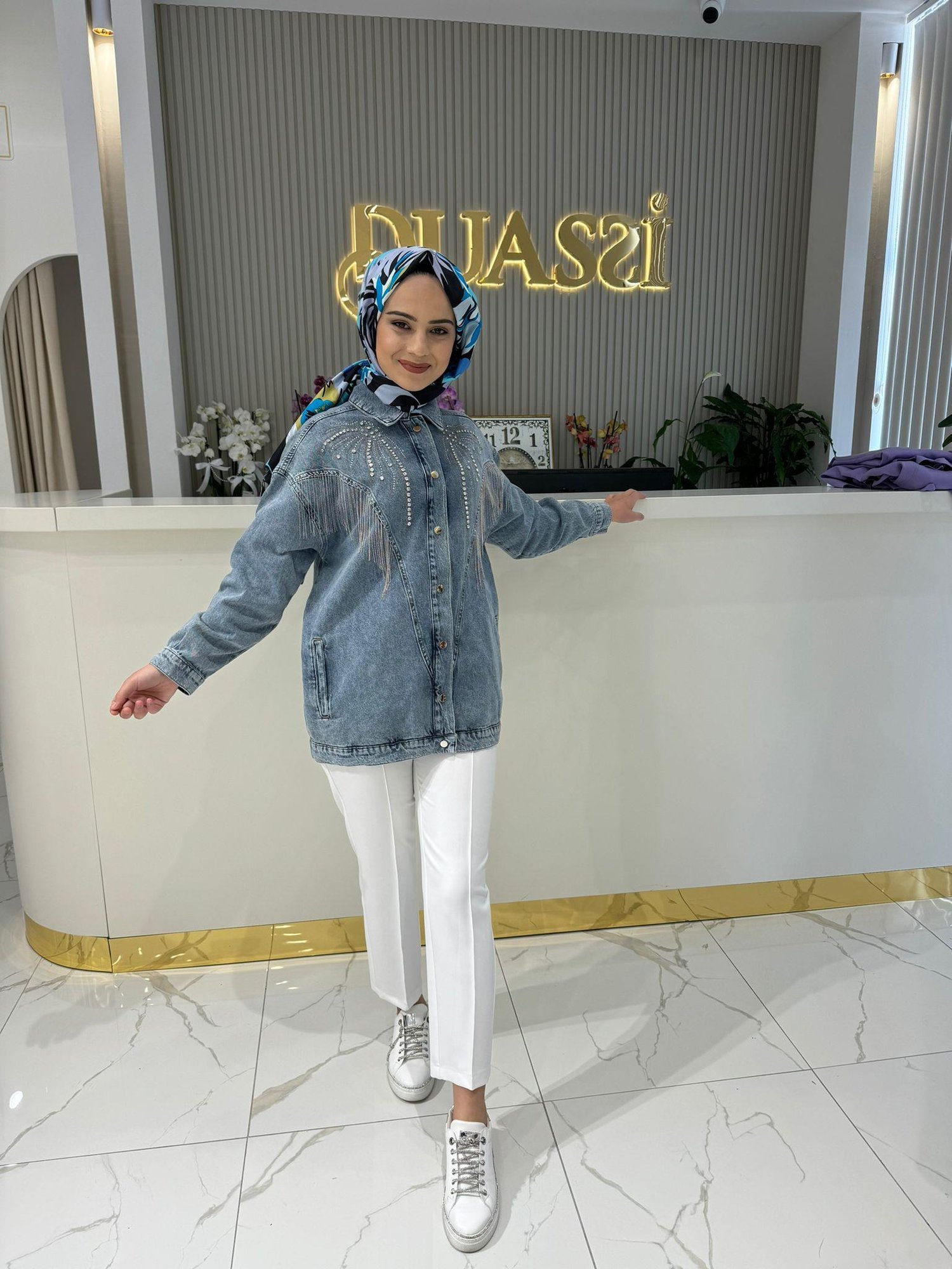 Ghisa Kot Ceket 3743 - MAVİ