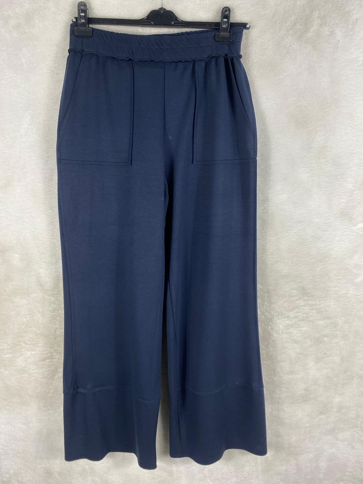 Ghisa Lastikli Pantolon 8039 - LACİVERT
