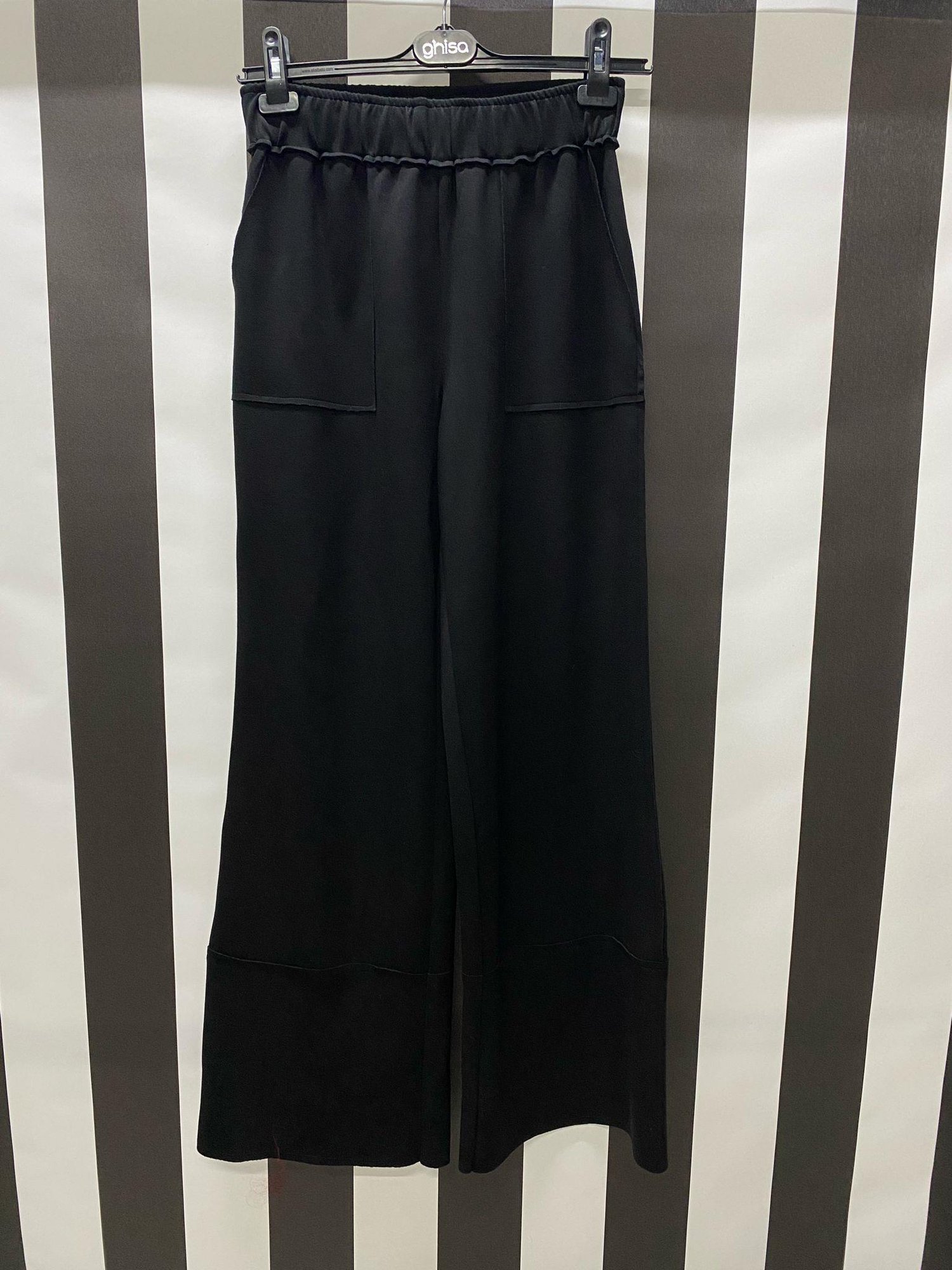 Ghisa Lastikli Pantolon 8039 - SİYAH