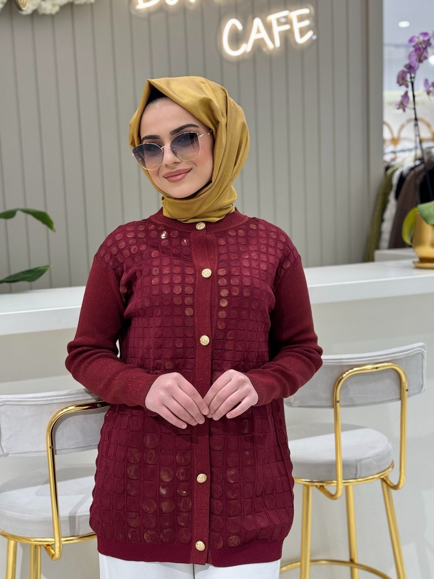 Ghisa Merserize Ceket 25YGSCKT3028 - Kırmızı