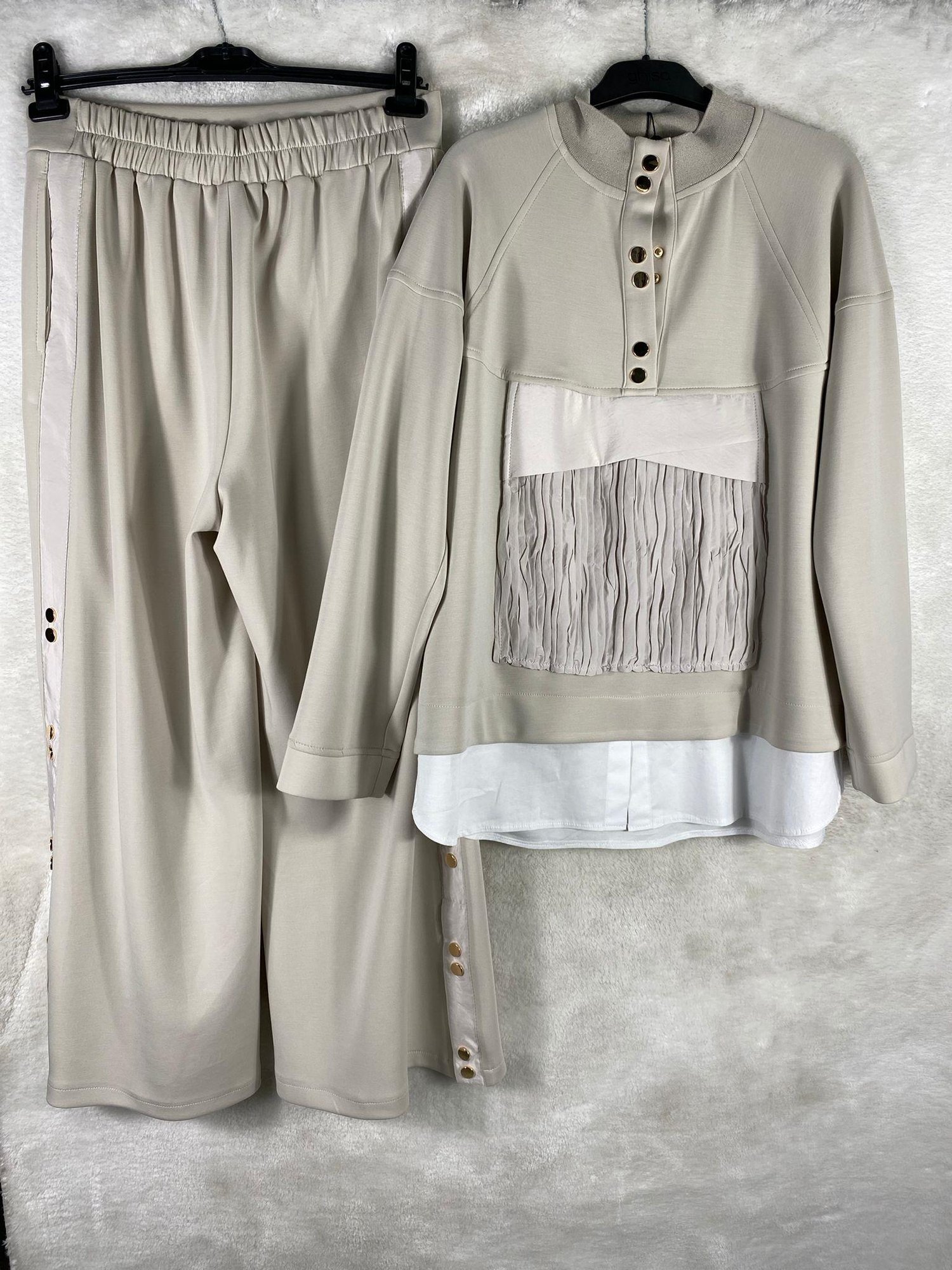 Ghisa Pantolonlu Takım 4596 - TAŞ