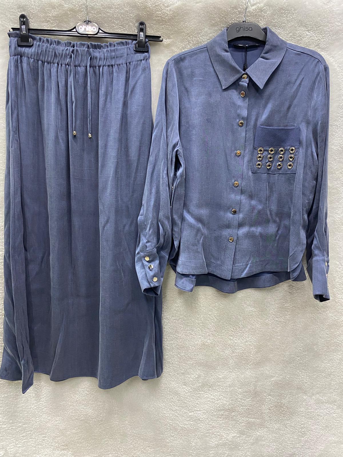 Ghisa Takım 4694 - indigo mavi