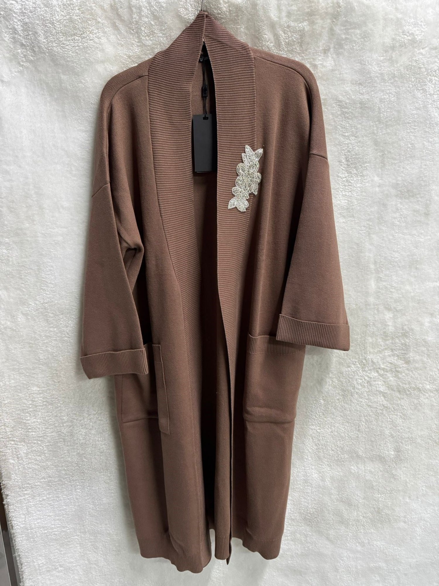 Ghisa Triko Hırka 3983 - KAHVE