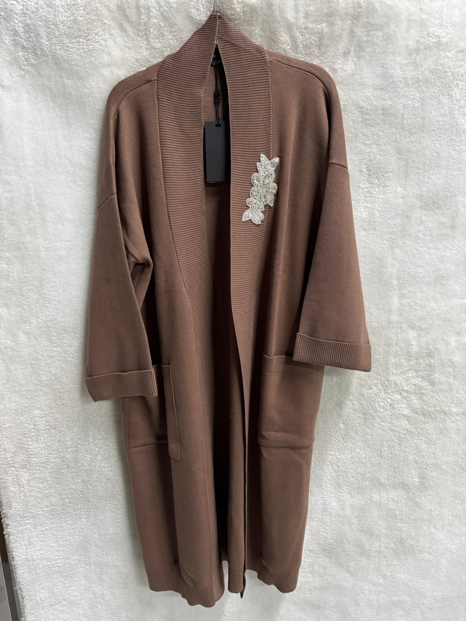 Ghisa Triko Hırka 3983 - KAHVE