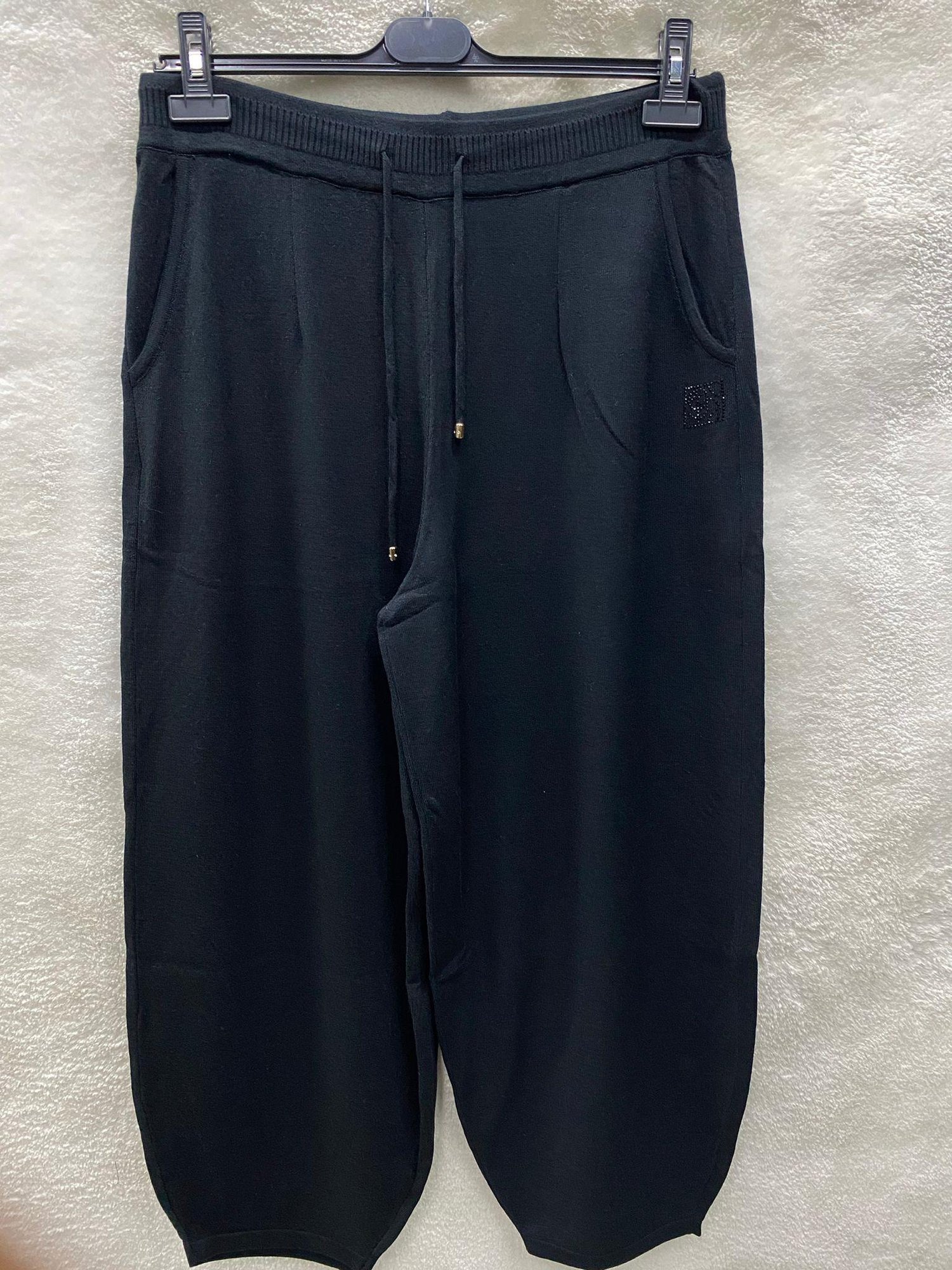 Ghisa Triko Pantolon 8646 - SİYAH