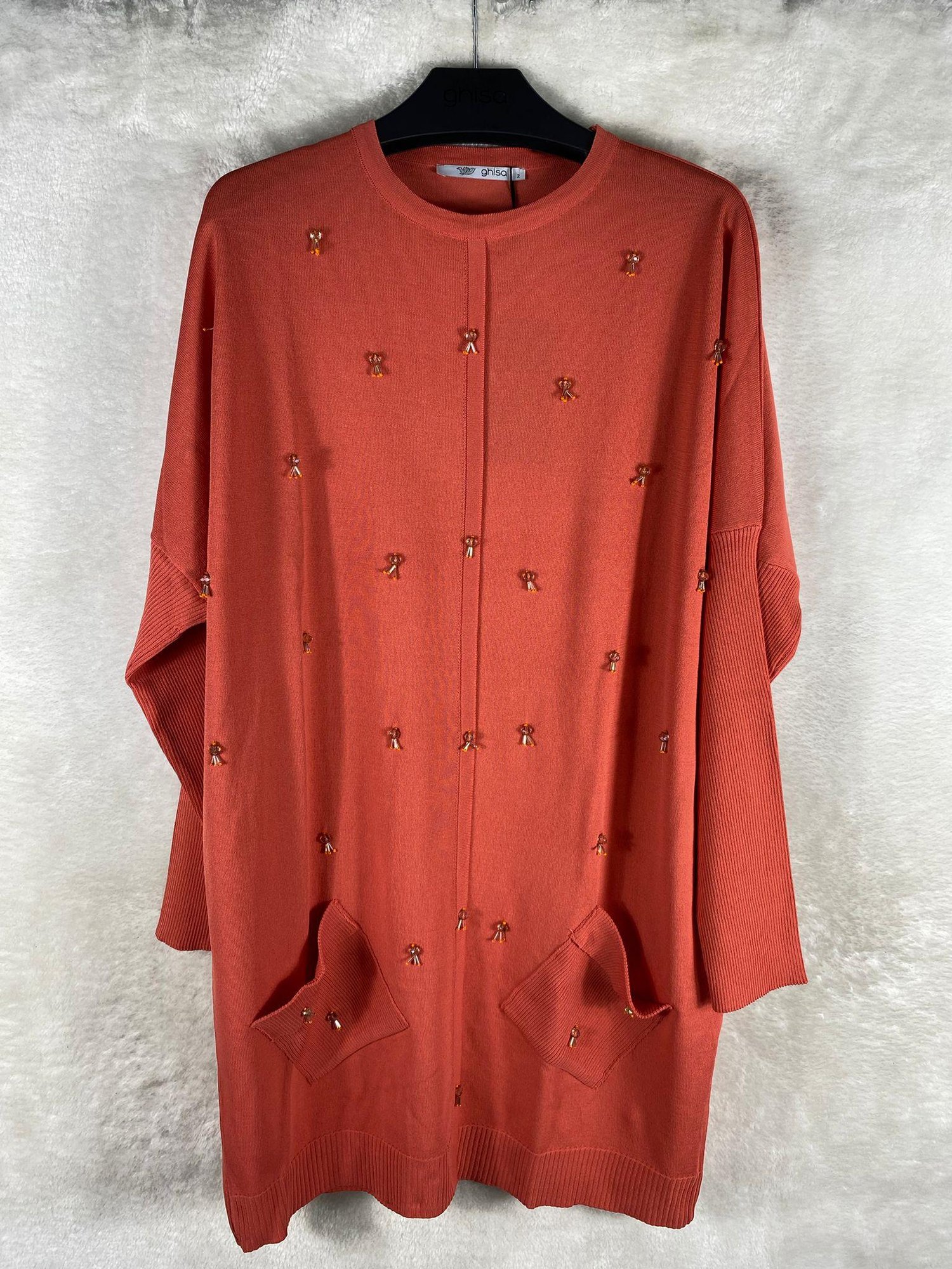 Ghisa Triko Süslemeli Tunik 4227 - R044