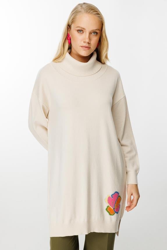 Ghisa Triko Tunik 4654 - EKRU