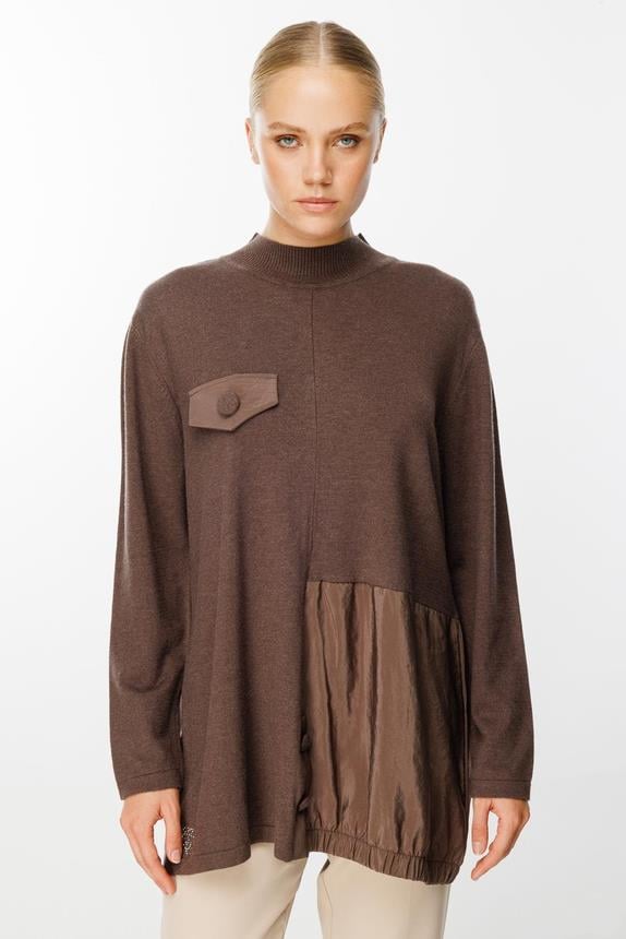 Ghisa Triko Tunik 4657 - KAHVE