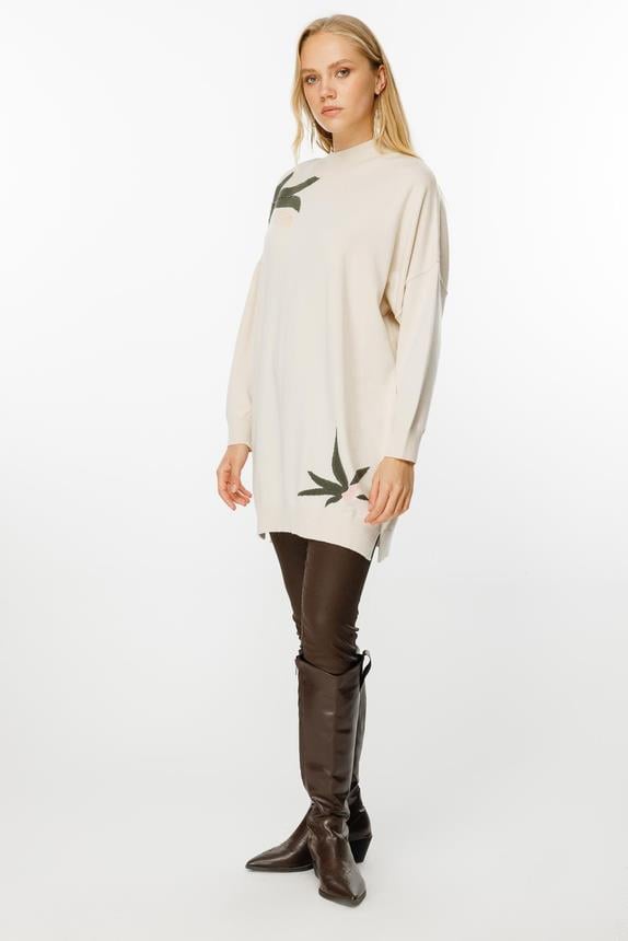Ghisa Triko Tunik 4660 - EKRU