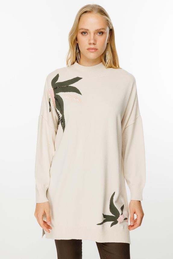 Ghisa Triko Tunik 4660 - EKRU