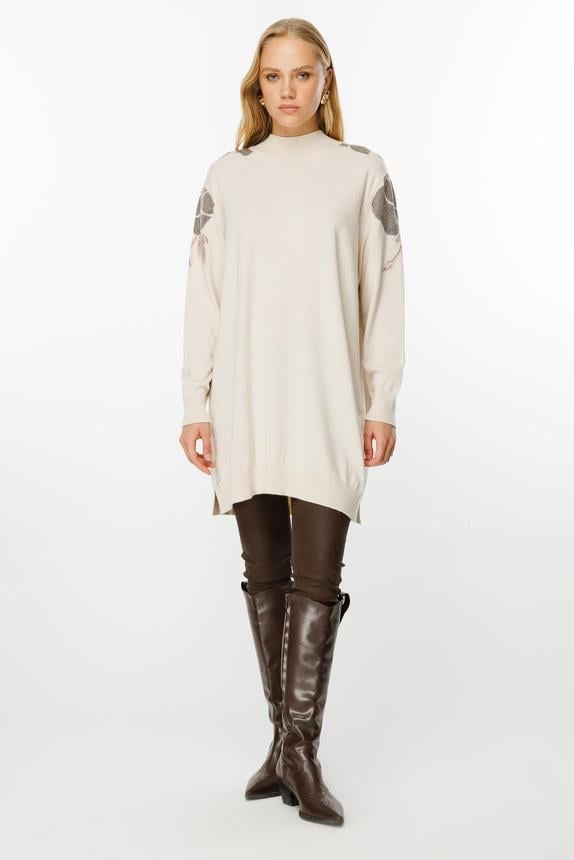 Ghisa Triko Tunik 4664 - EKRU