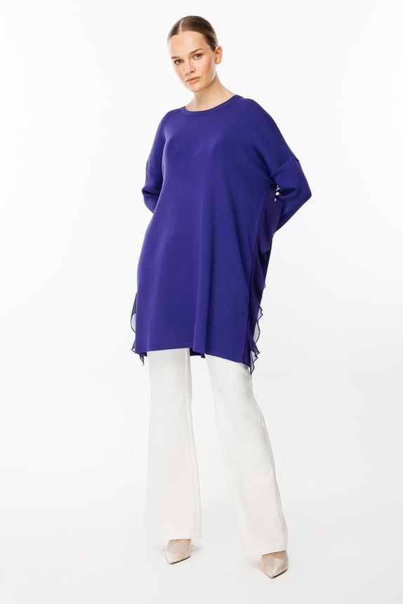Ghisa Triko Tunik 4689 - lila