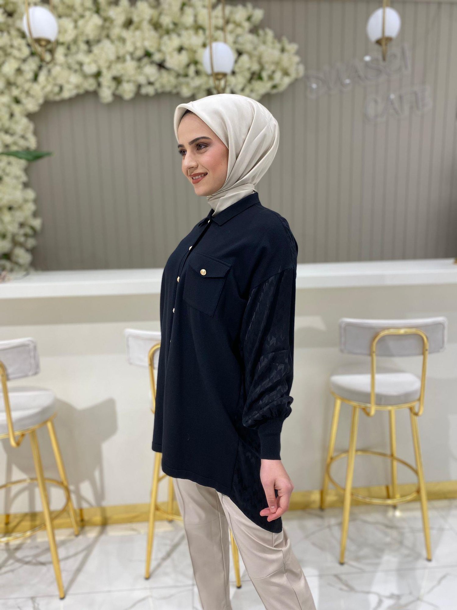 Ghisa Triko Tunik 4800 - SİYAH