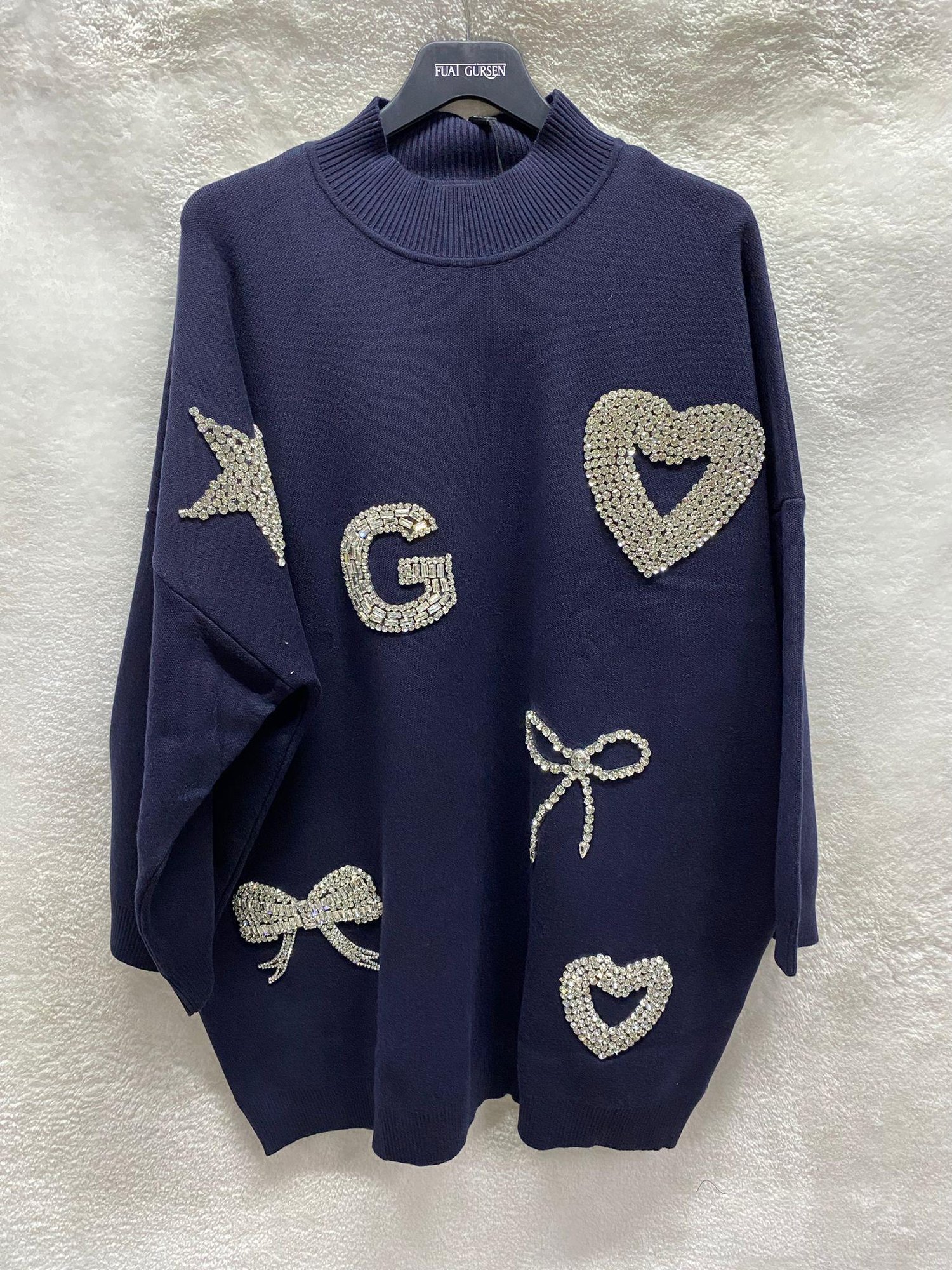 Ghisa Triko Tunik 4821 - LACİVERT