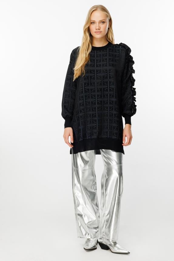 Ghisa Triko Tunik 4826 - GRİ