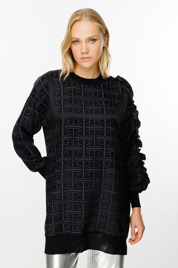 Ghisa Triko Tunik 4826 - GRİ