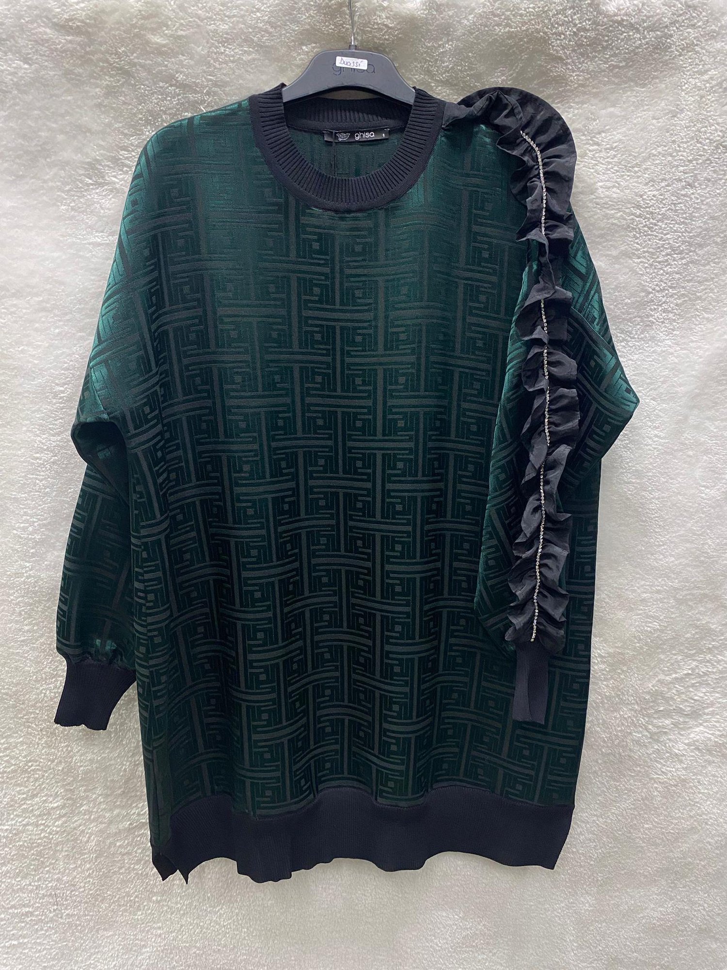 Ghisa Triko Tunik 4826 - YEŞİL