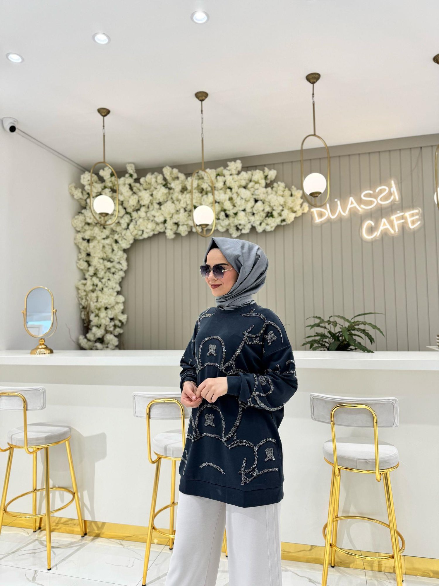 Ghisa Tunik 2452-G - Antrasit