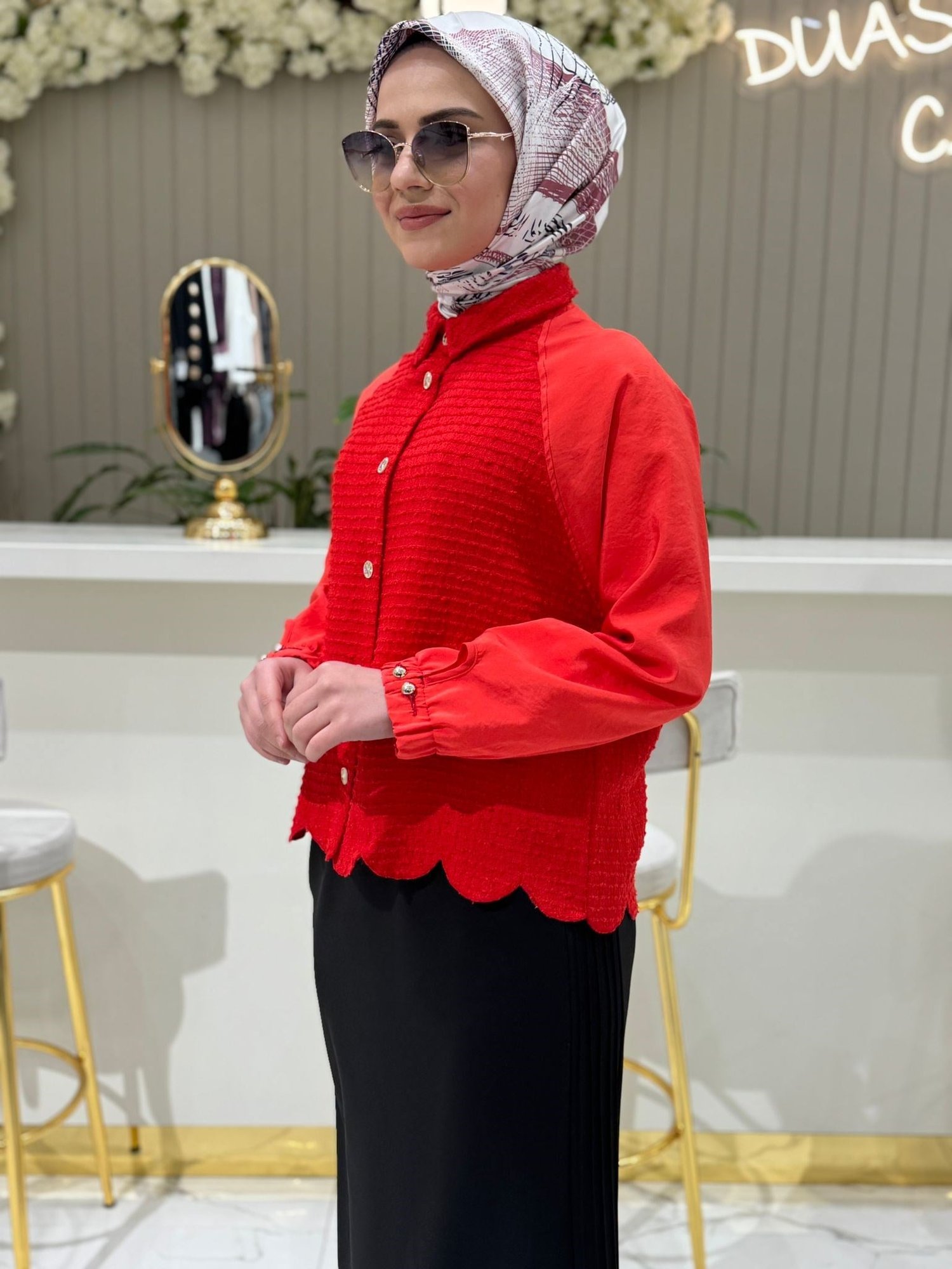 Ghisa Tunik 3036 - Kırmızı