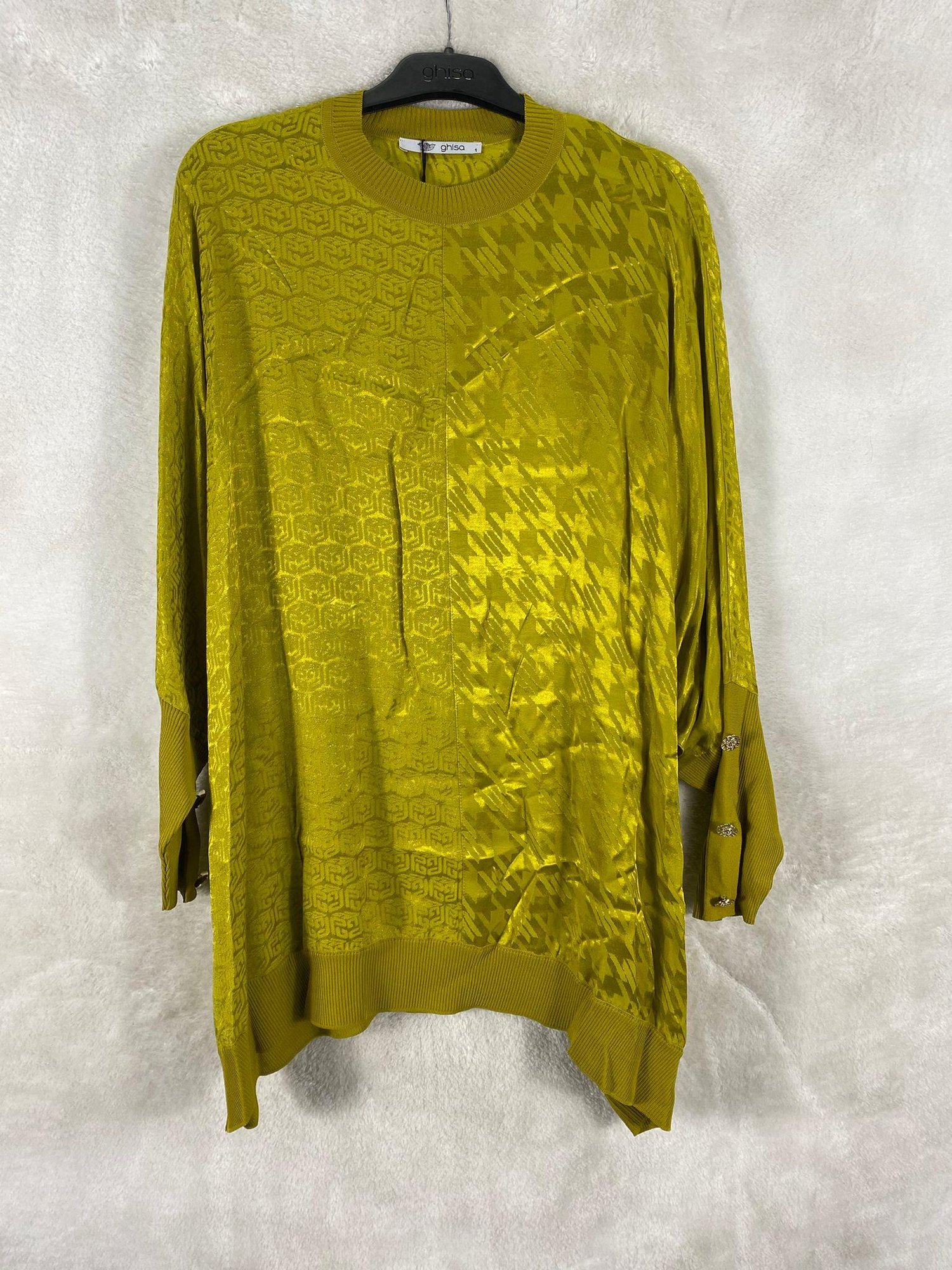 Ghisa Tunik 4611 - ASİT YEŞİLİ