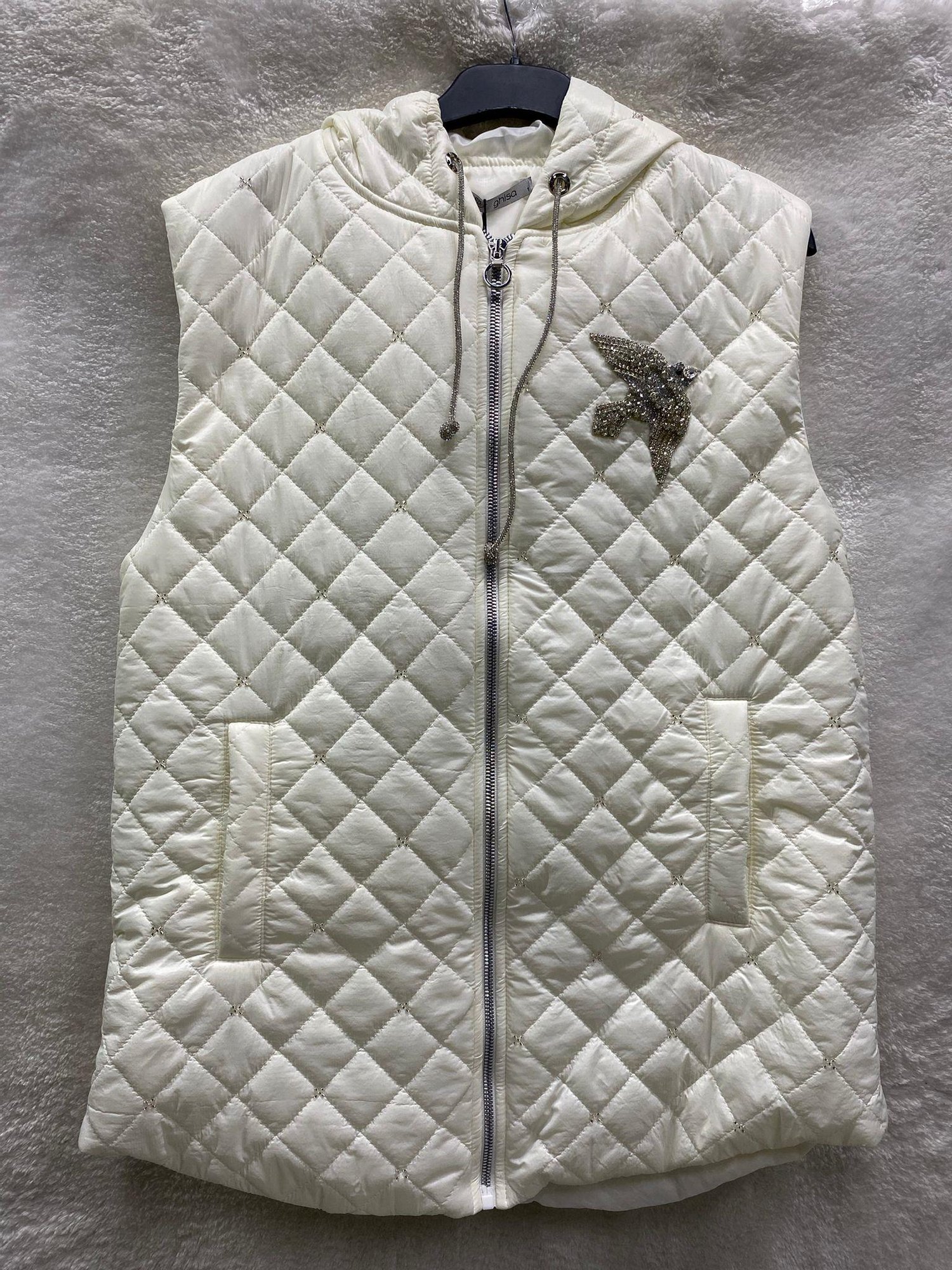 Ghisa Yelek 3990 - EKRU