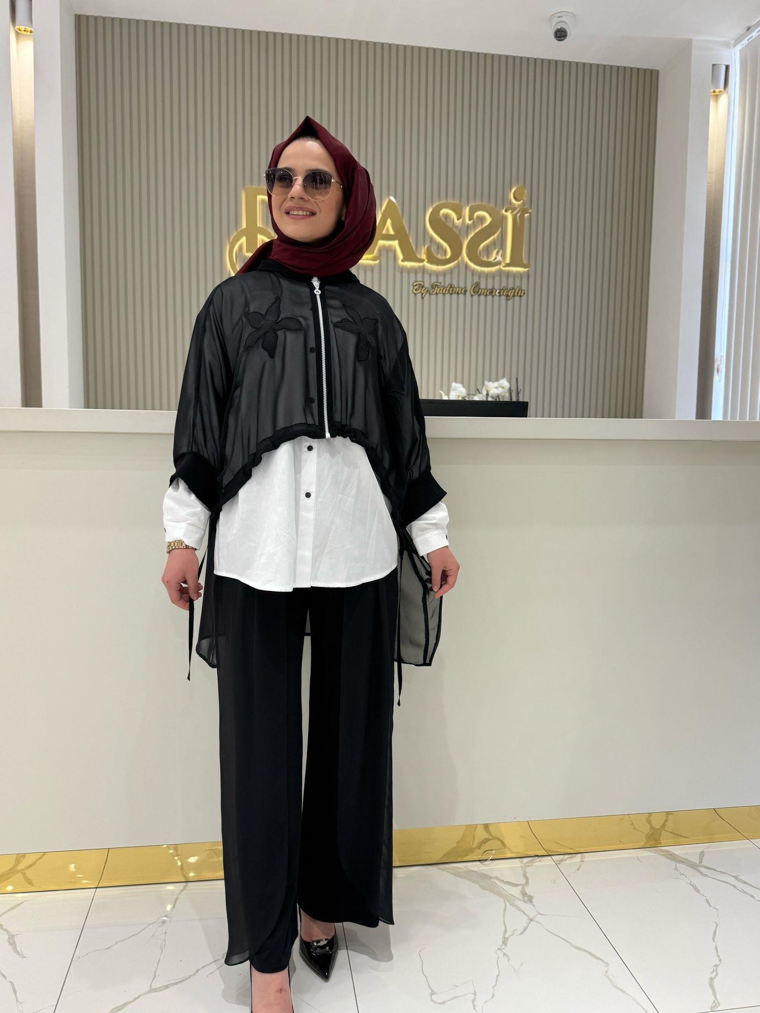 Ghisa Yelekli Takım 4728 - SİYAH