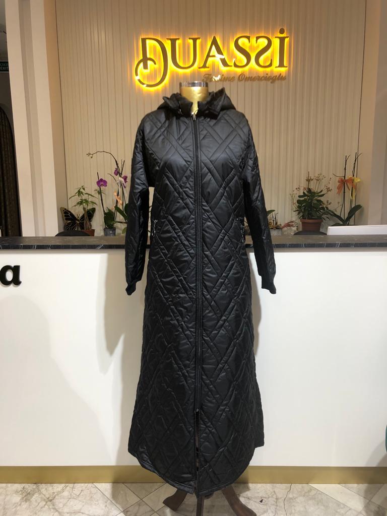 İçi Kürklü Kaban 941 - SİYAH