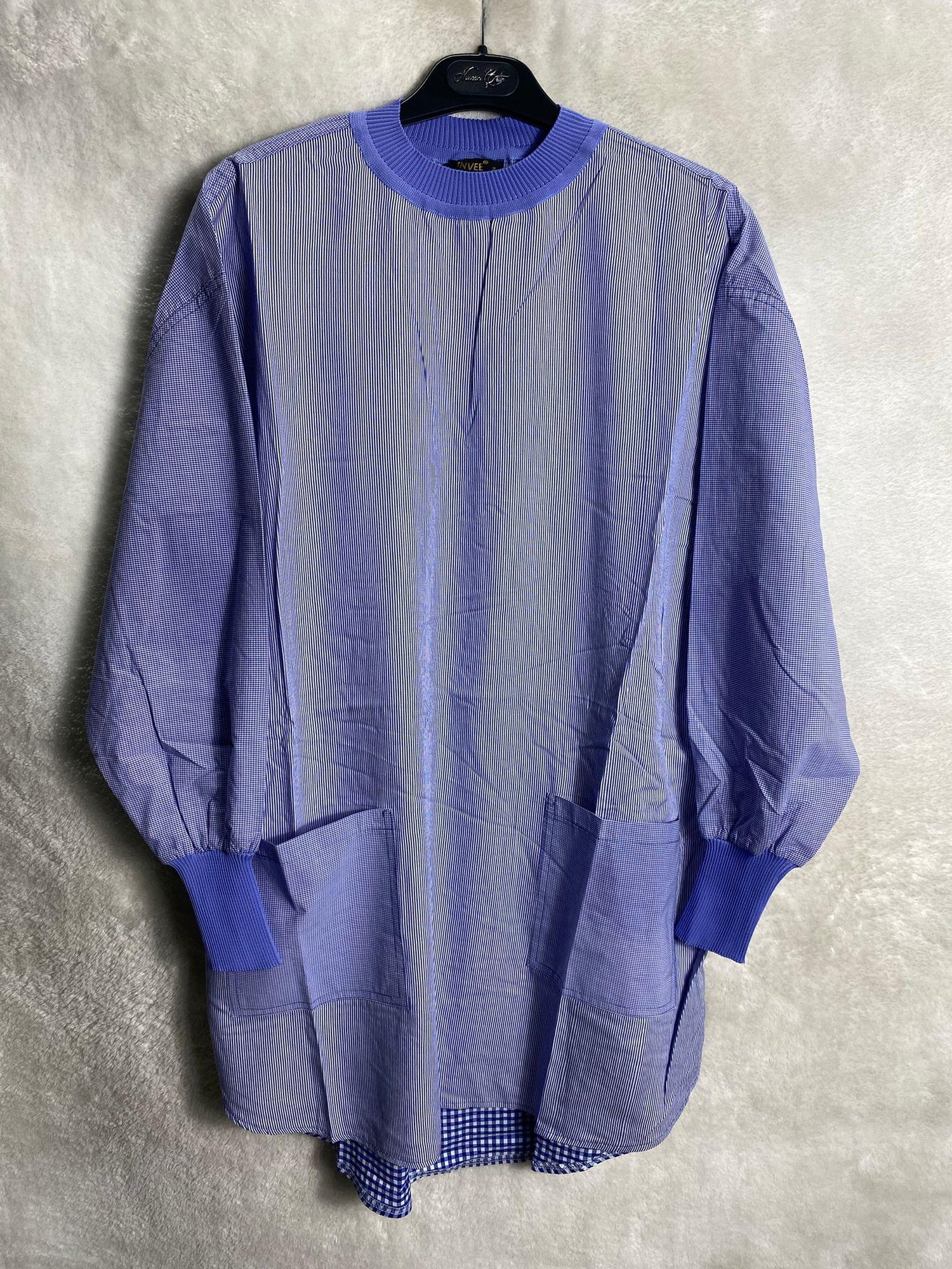 İnvee Cepli Tunik 6753 - MAVİ
