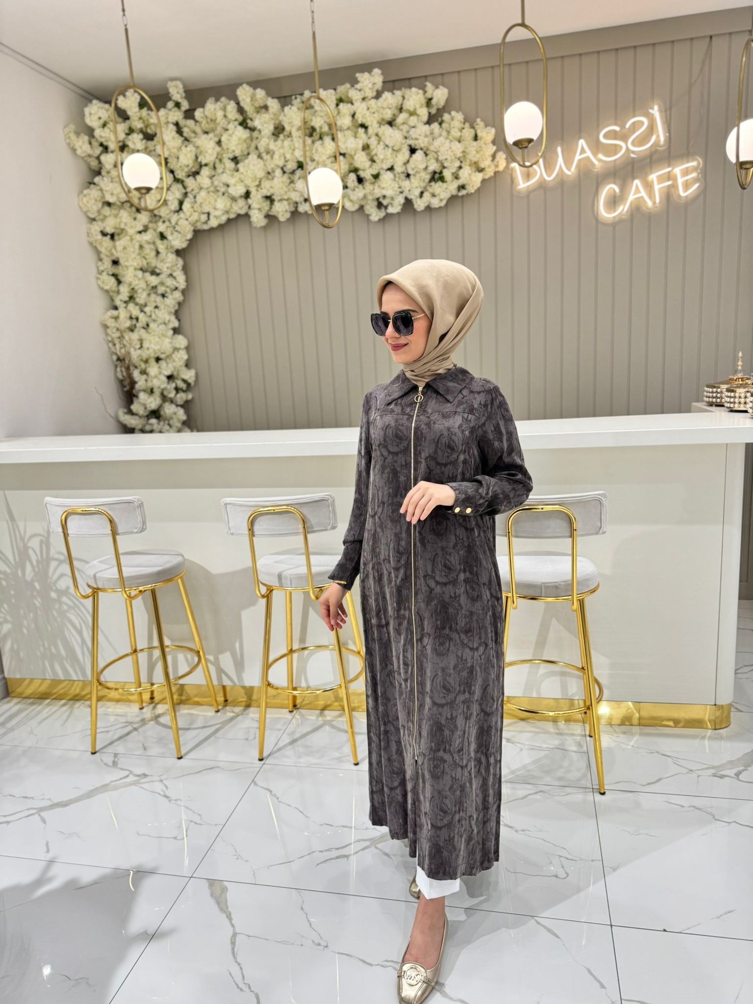 İnvee  Lyocell Kap 7107  - KAHVE